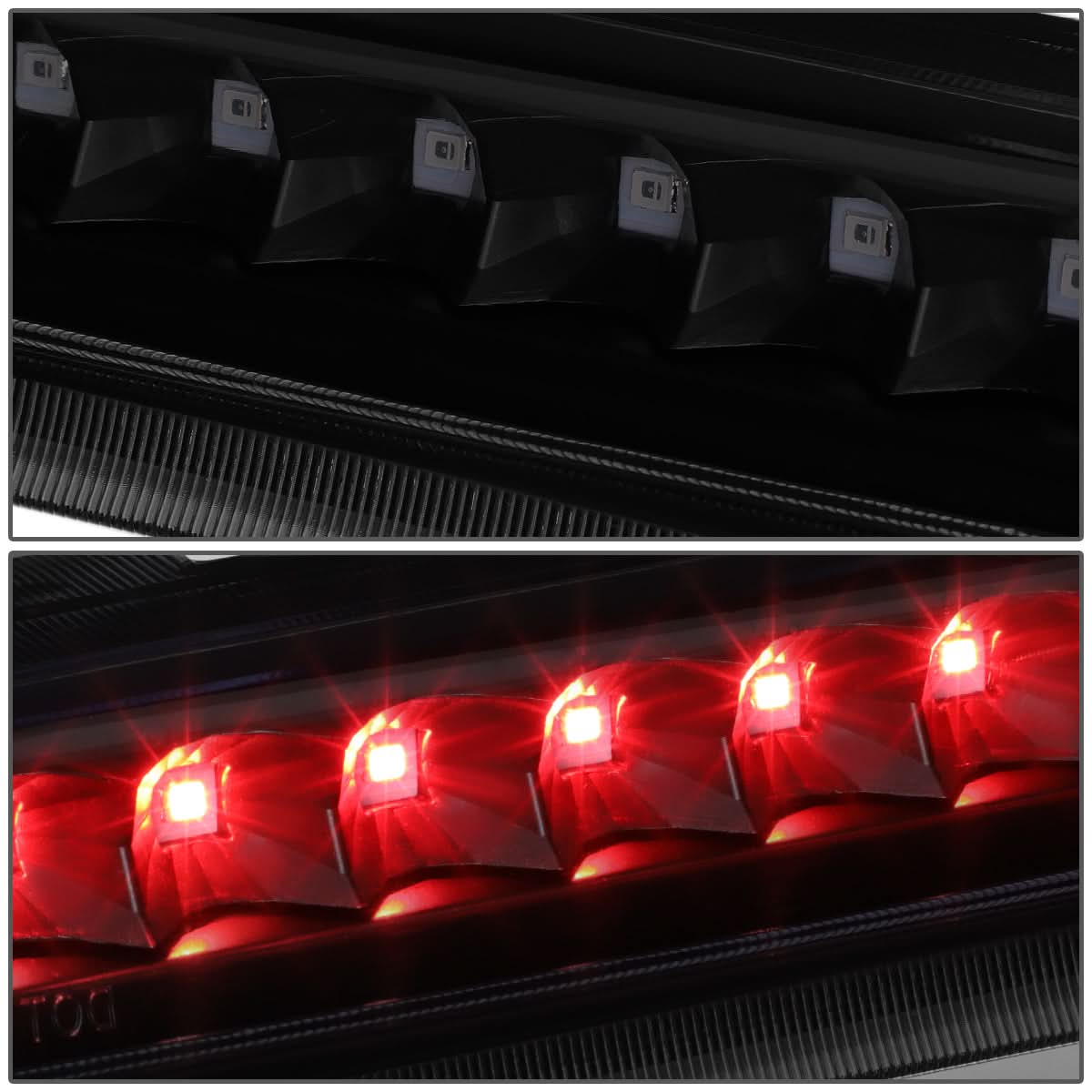 02-09 Chevrolet Trailblazer LED Third Brake Light Black Smoke