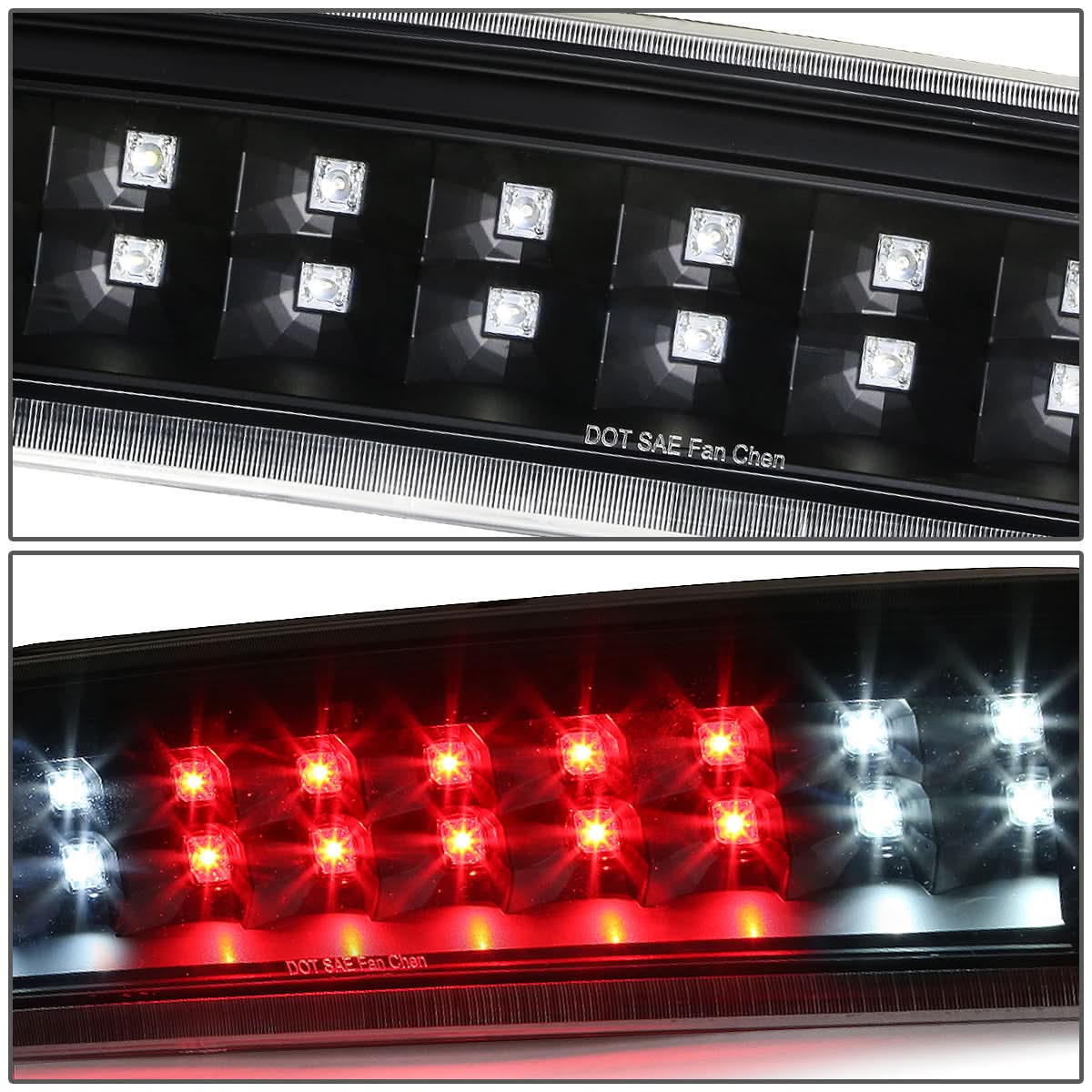 09-17 Dodge Ram LED 3rd Brake Light Black - Cargo Light Models