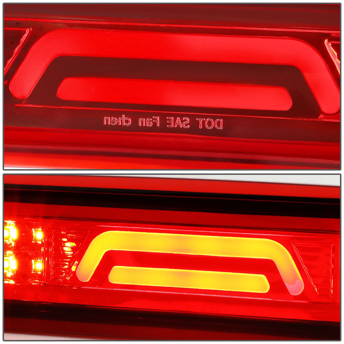 02-09 Dodge Ram 3rd Brake Light - 3D LED Red Cargo Light