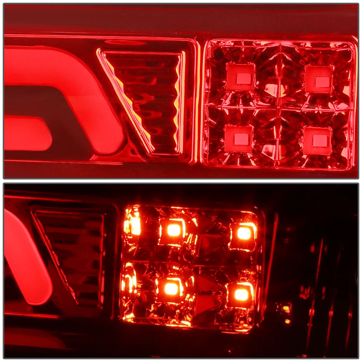 02-09 Dodge Ram 3rd Brake Light - 3D LED Red Cargo Light