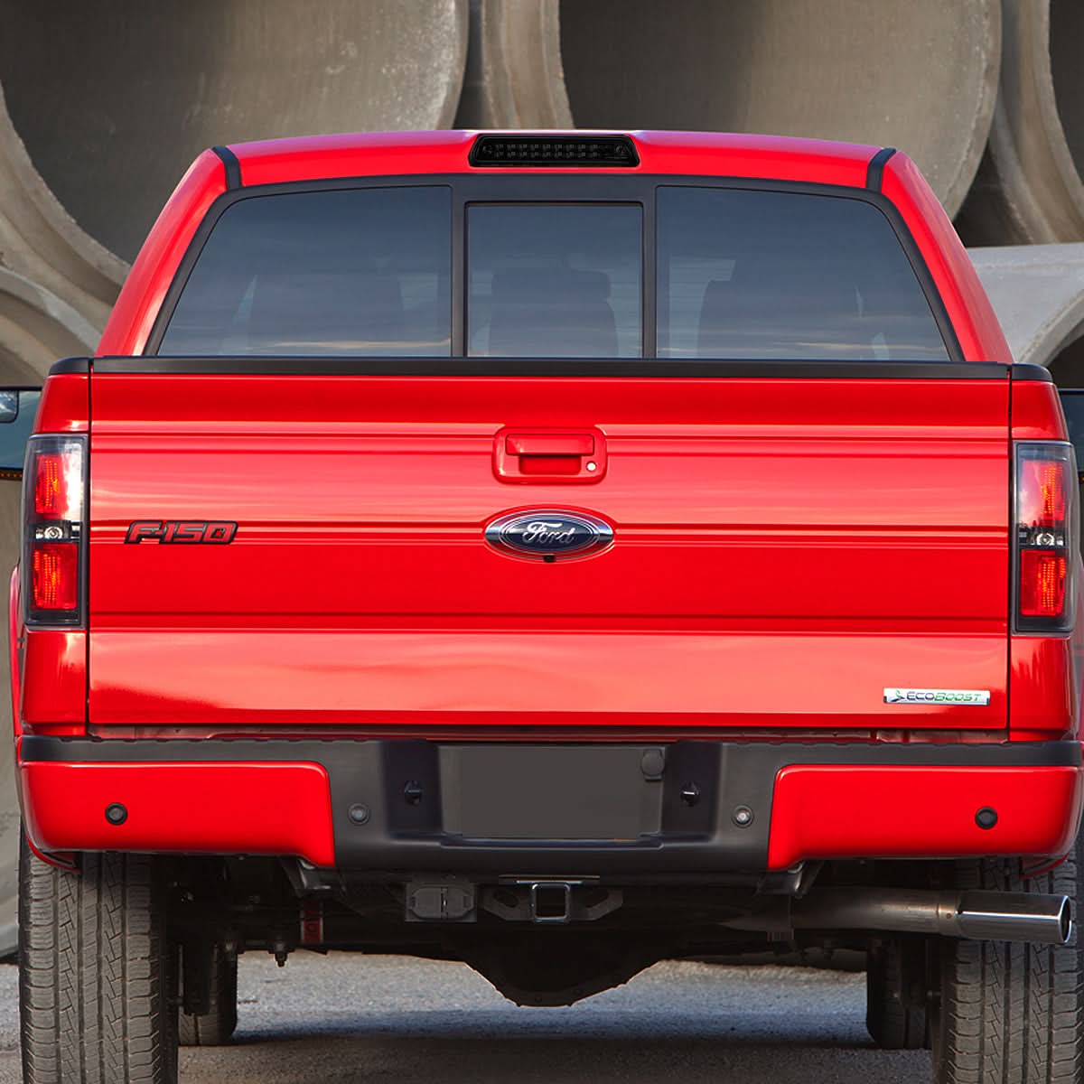 09-14 Ford F-150 / 10-14 Lincoln Mark LT LED 3rd Brake Light Black Smoke