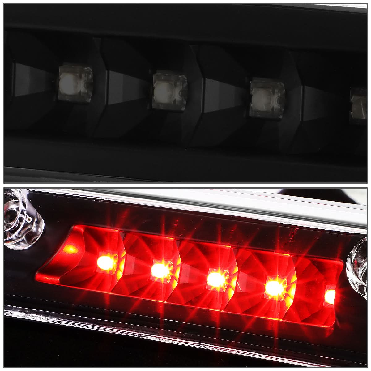 15-20 Ford F-150/F-250/F-350/F-450/F-550 LED Third Brake Light - Black/Smoke
