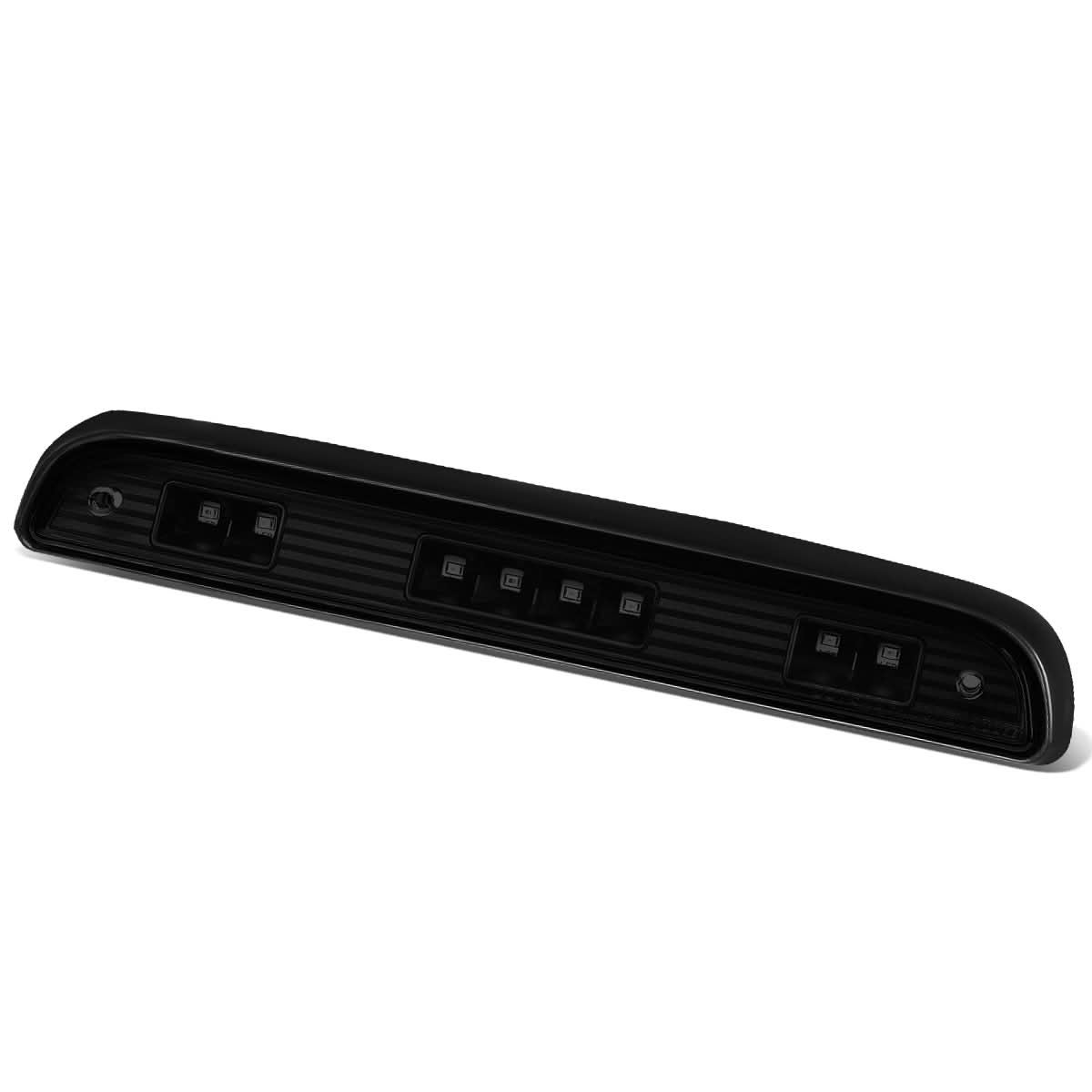 92-97 Ford F-150 Bronco F-250 F-350 LED 3rd Brake Light Black Smoke