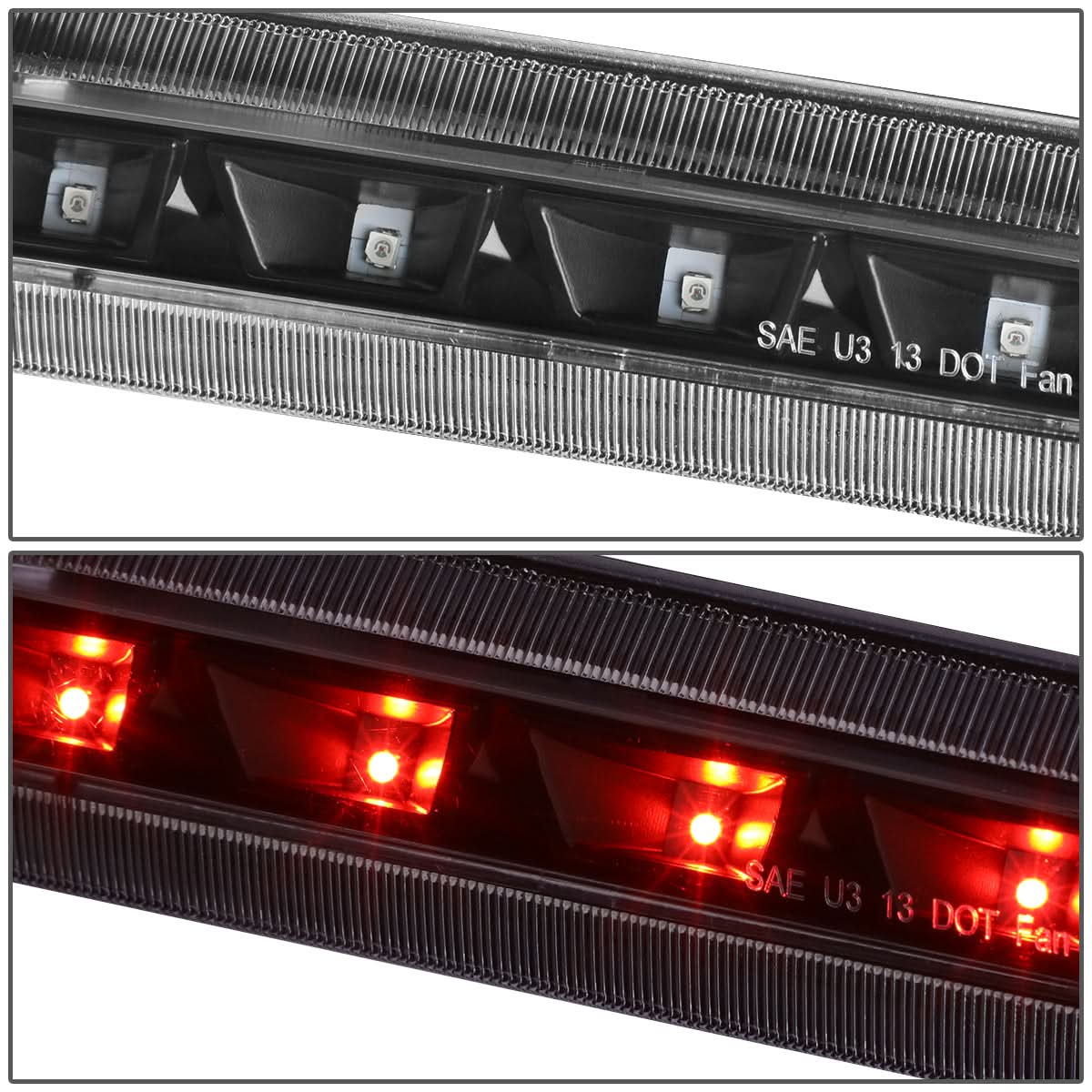 2013-2018 Ford Escape LED 3rd Brake Light - Black