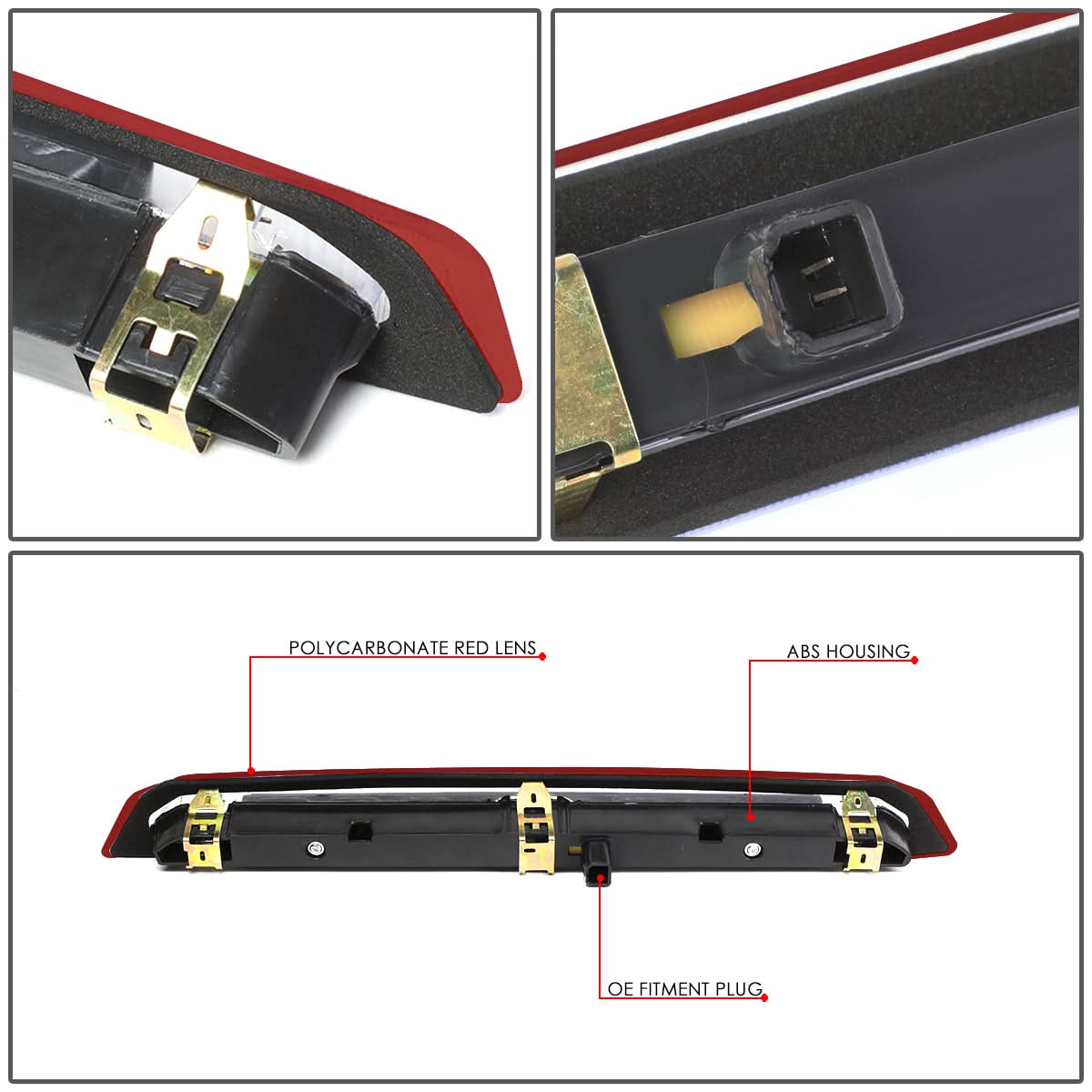 2013-2018 Ford Escape LED 3rd Brake Light - Red