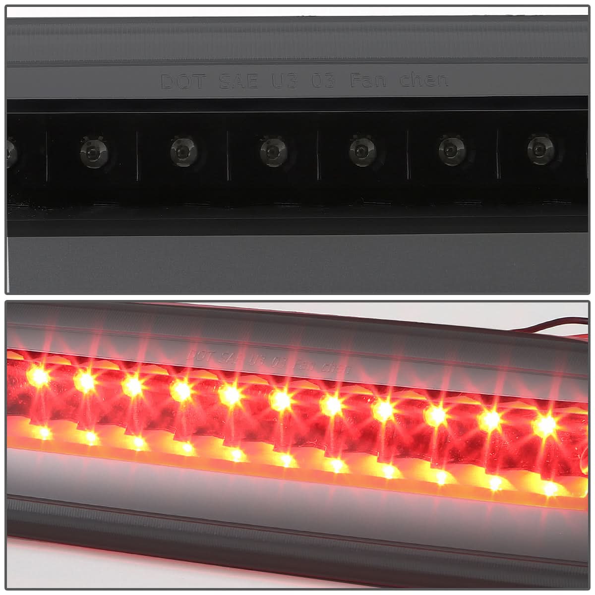 2003-2016 Ford Expedition LED 3rd Brake Light - Black Smoke