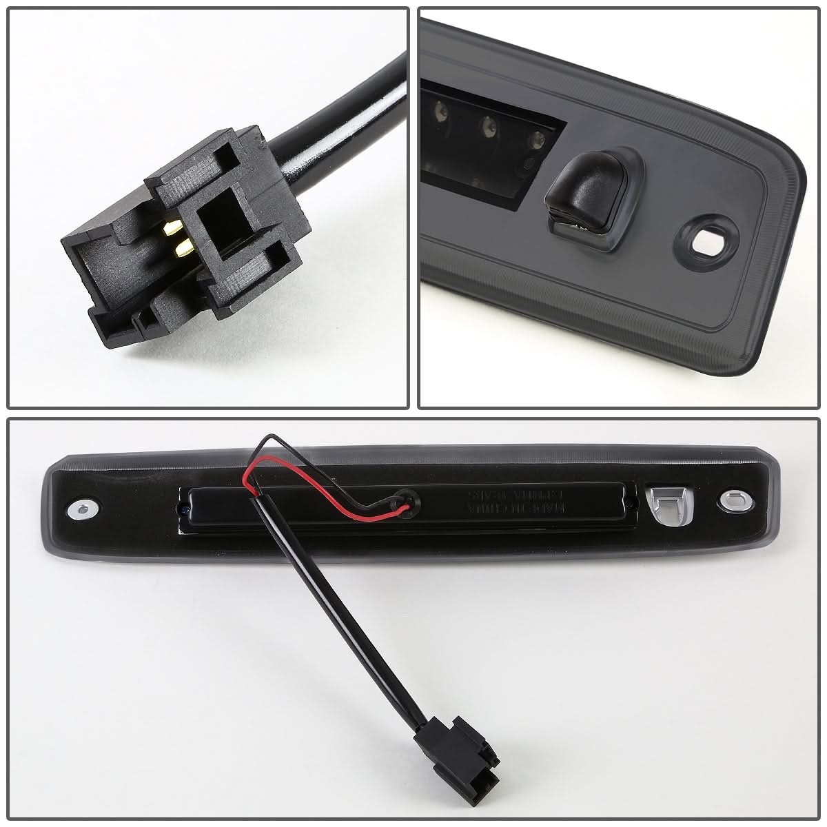 2003-2016 Ford Expedition LED 3rd Brake Light - Black Smoke