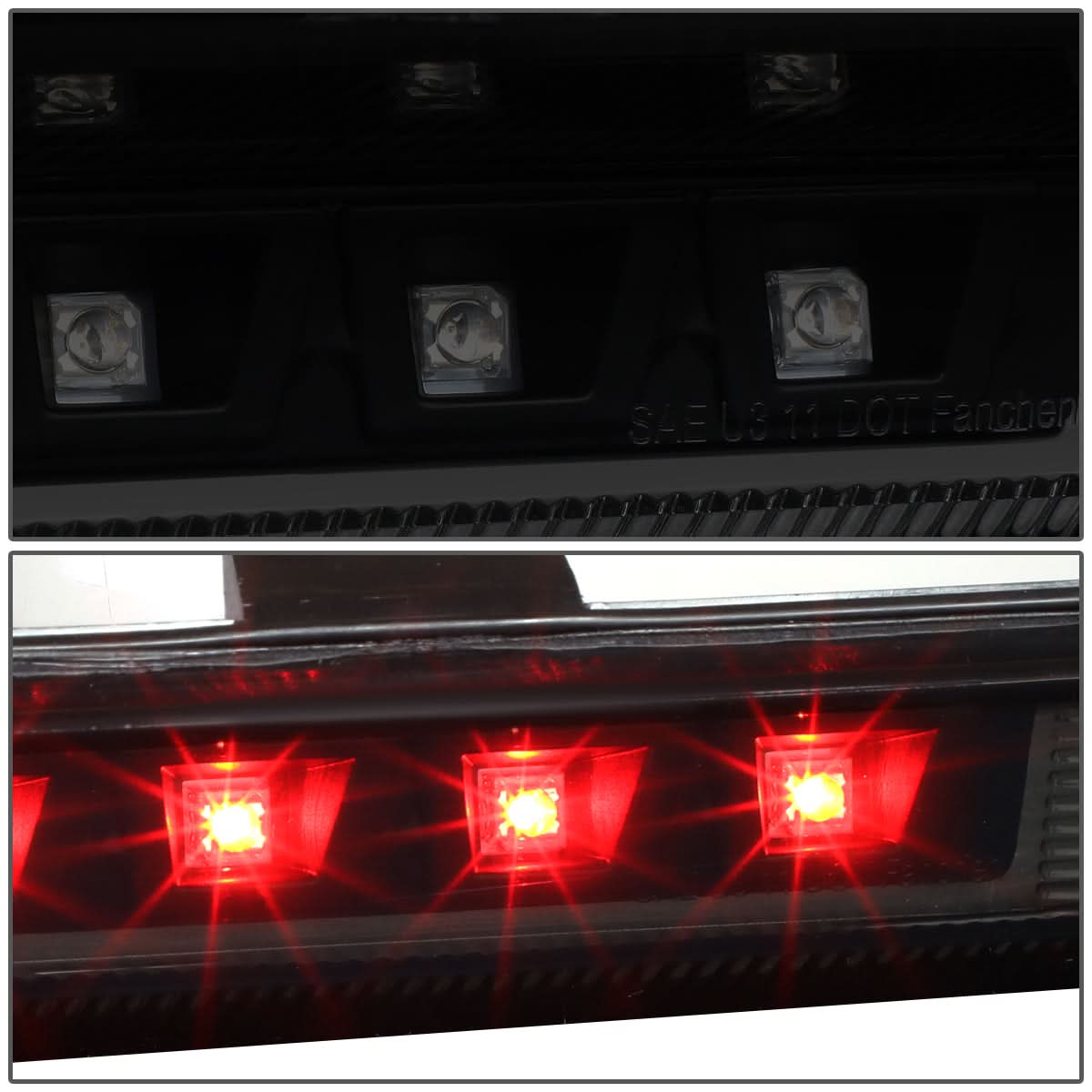 2011-2015 Ford Explorer LED 3rd Brake Light - Black/Smoke