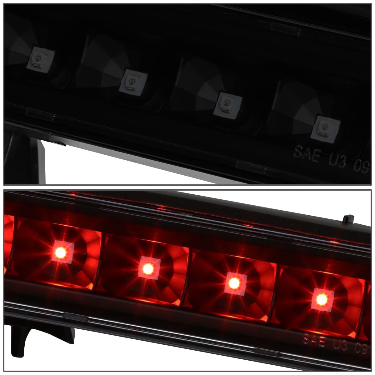 12-18 Ford Flex LED Third Brake Light - Black Smoke