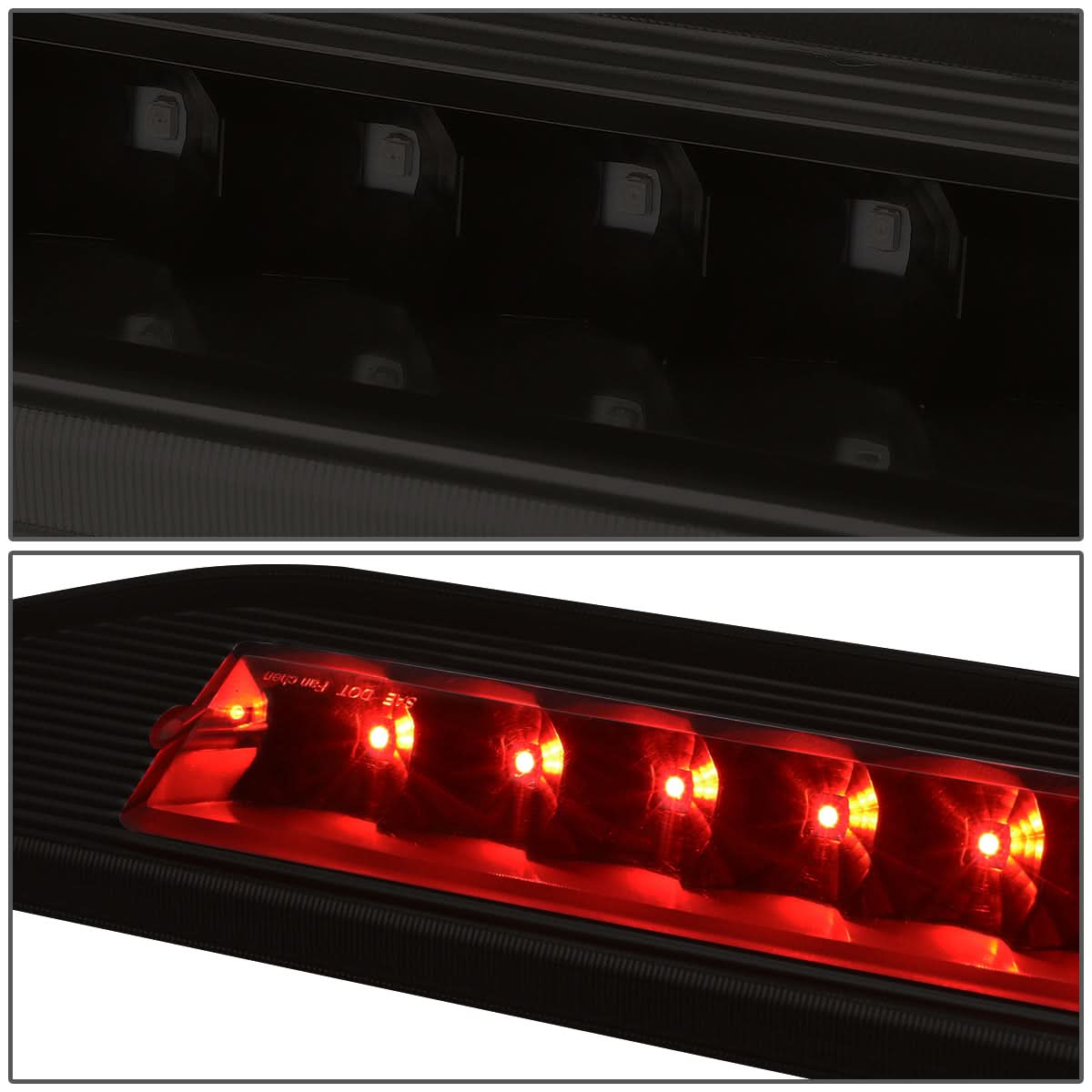 2007-2009 Ford Freestyle / Taurus X LED 3rd Brake Light - Black/Smoke