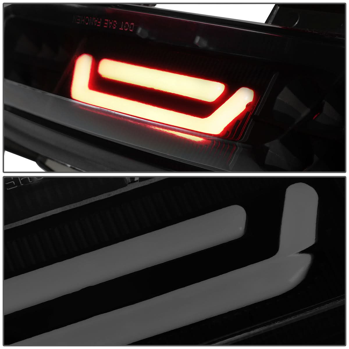 15-18 Ford Mustang 3rd Brake Light - LED Black Smoke