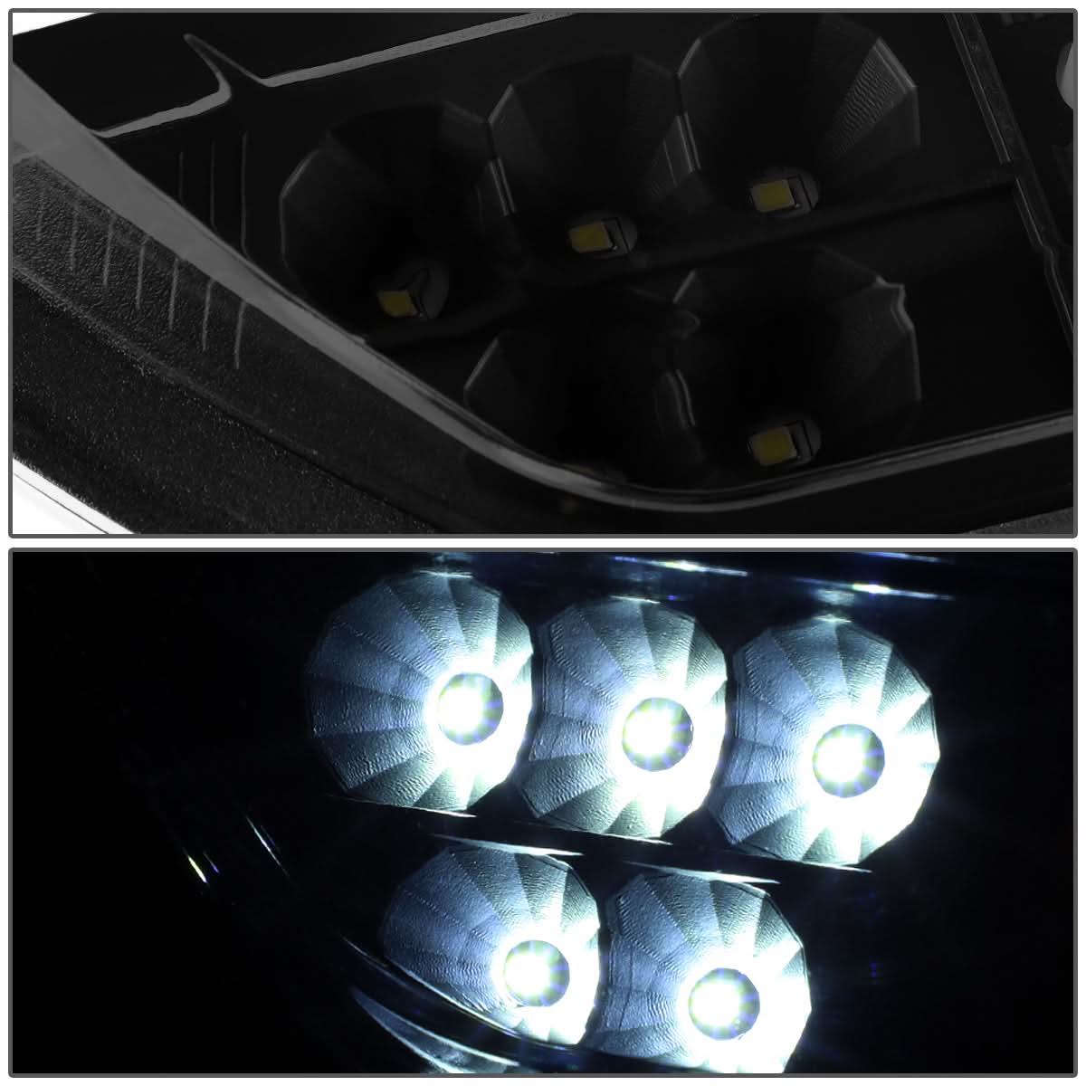 15-18 Ford Mustang 3rd Brake Light - LED Black Smoke
