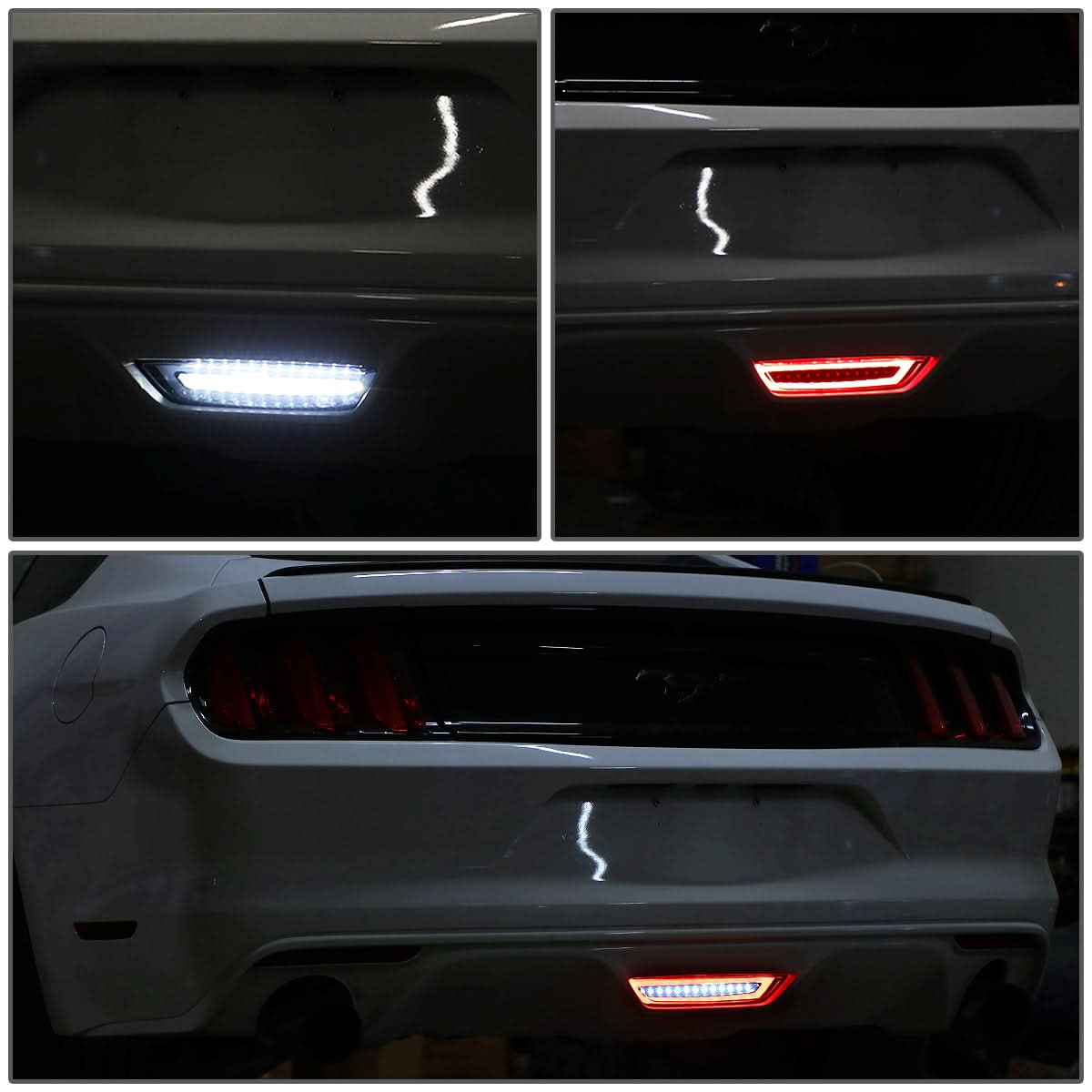 2015-2018 Ford Mustang 3rd Brake Light - LED Black