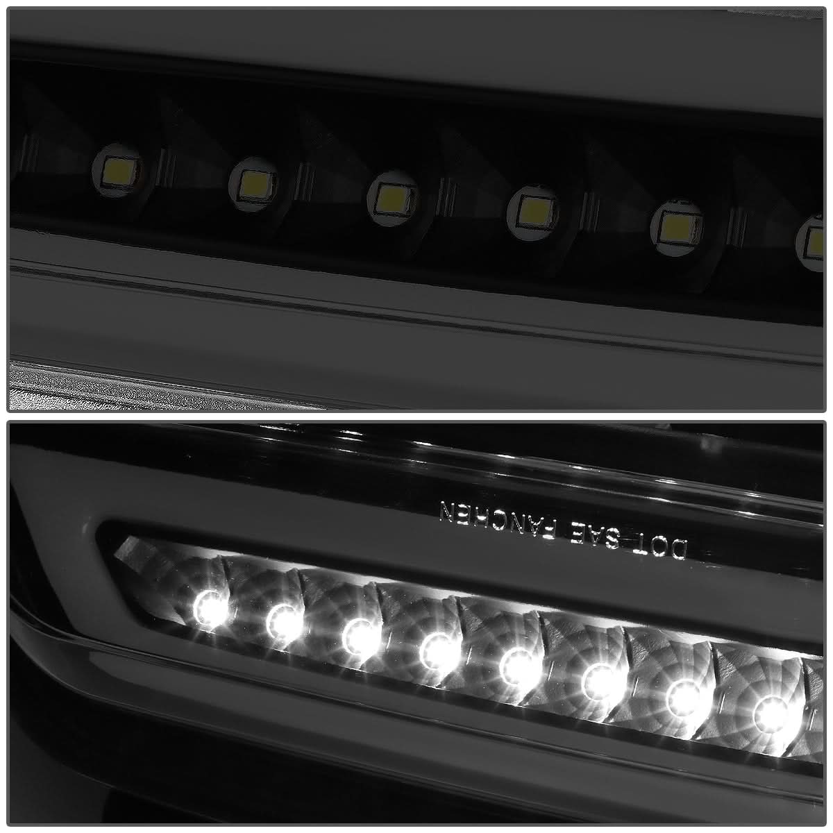 2015-2018 Ford Mustang 3rd Brake Light LED Black Smoke