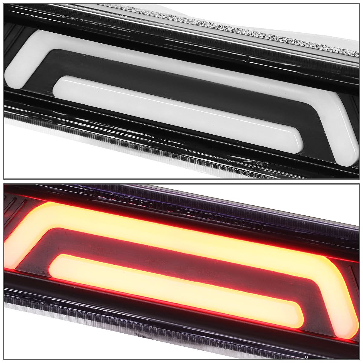 87-93 Ford Mustang 3rd Brake Light LED Hatchback with Spoiler