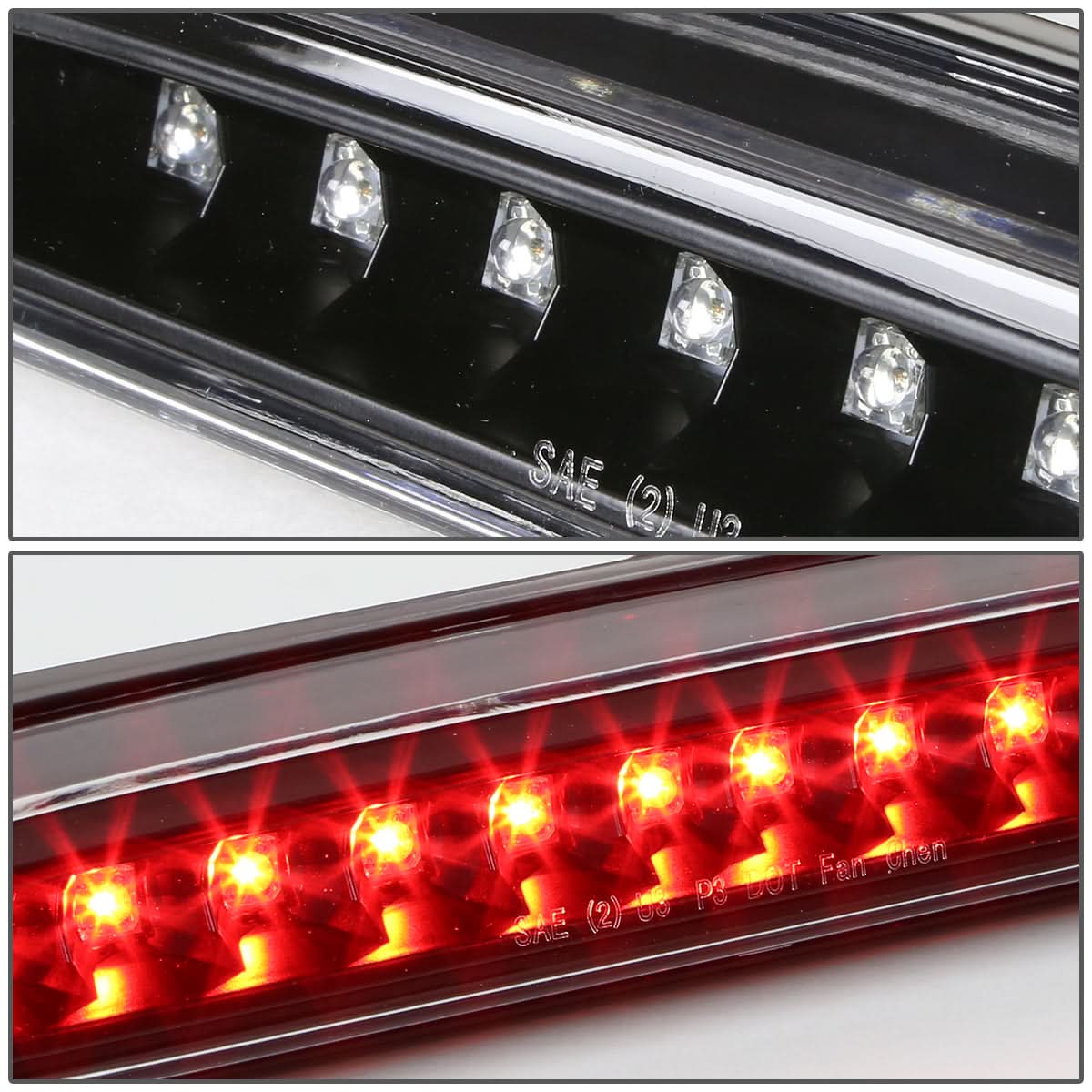 3rd Brake Light 1993-2016 Ford Ranger F-250 F-350 F-450 F-550 LED Black