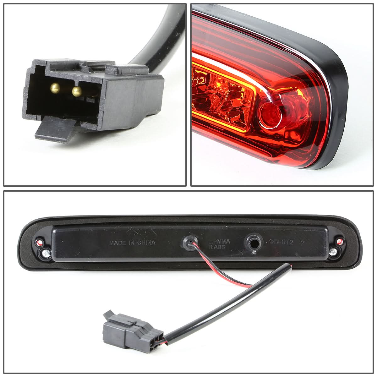 3rd Brake Light LED Red - Ford Ranger F-250 F-350 F-450 F-550 Mazda