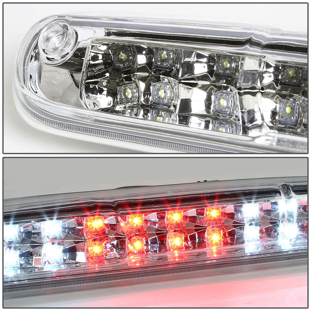 07-14 Chevrolet Silverado GMC Sierra LED 3rd Brake Light - Chrome