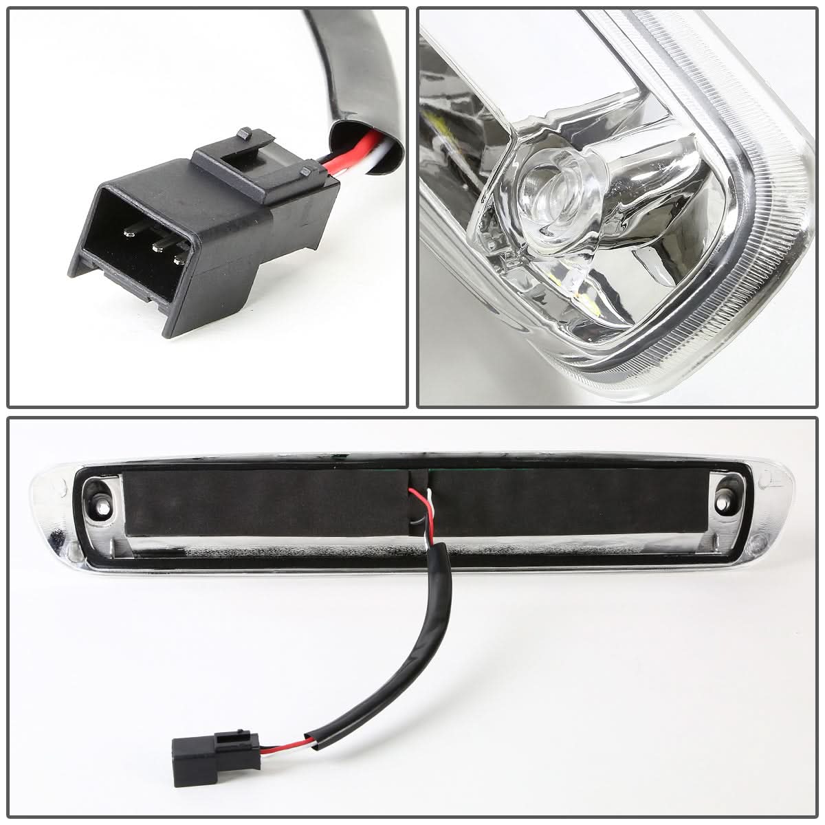 07-14 Chevrolet Silverado GMC Sierra LED 3rd Brake Light - Chrome