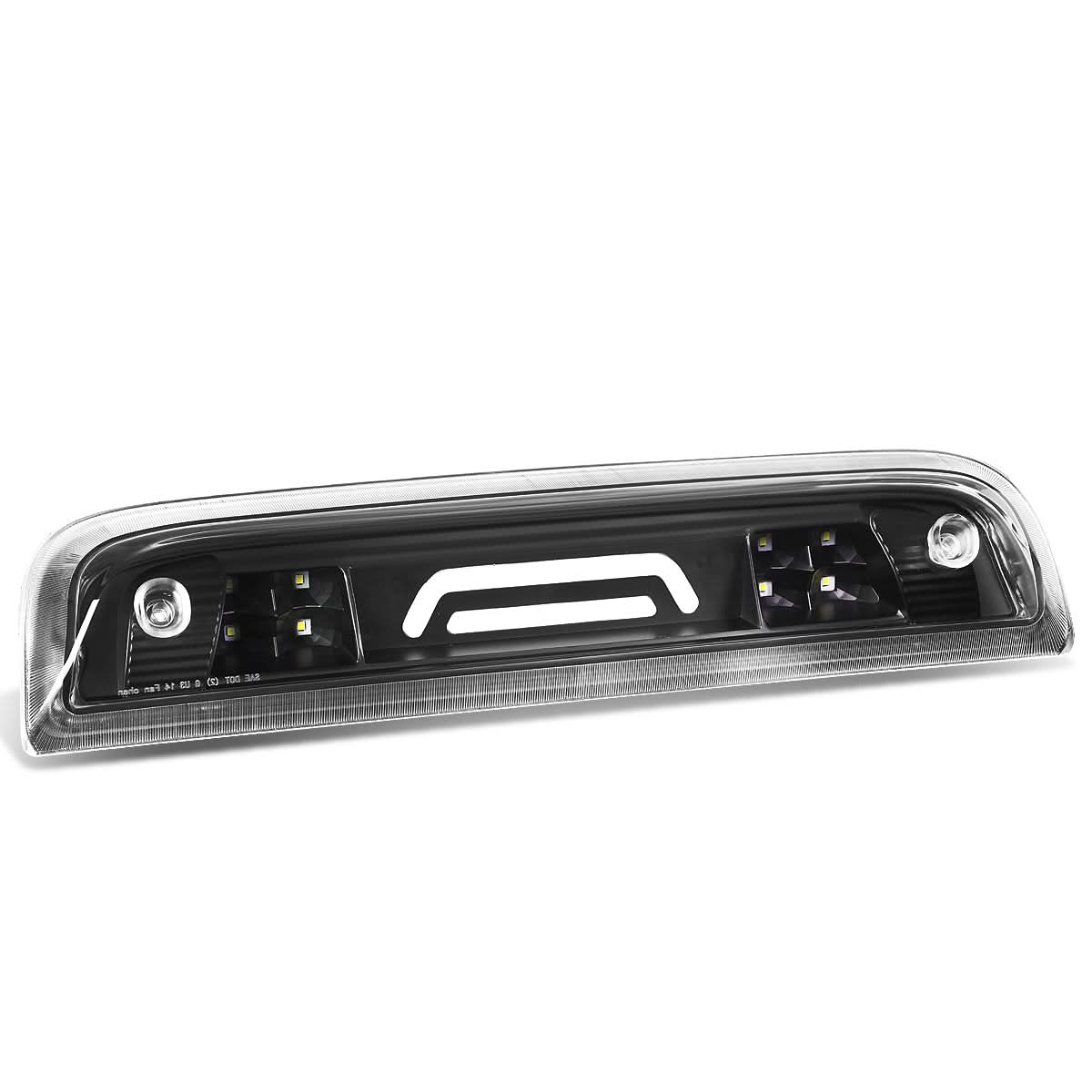14-20 Chevy Silverado GMC Sierra 3D LED Third Brake Light Black
