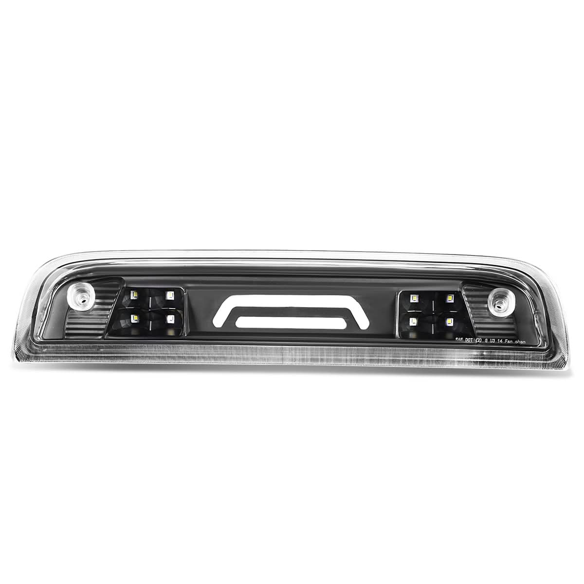 14-20 Chevy Silverado GMC Sierra 3D LED Third Brake Light Black