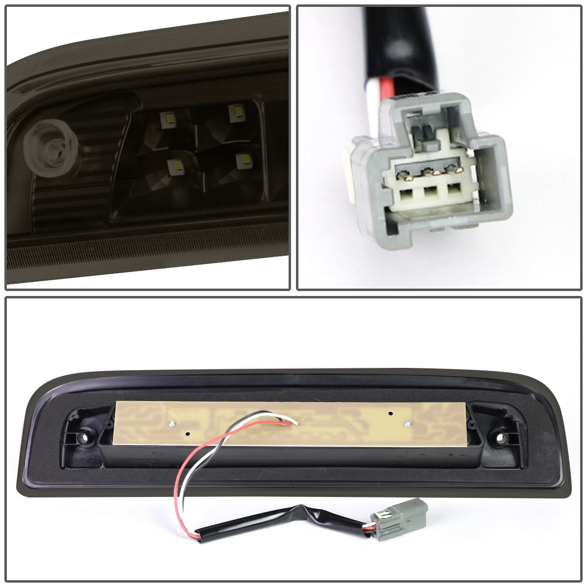 2014-2020 Chevrolet Silverado GMC Sierra 3D LED Third Brake Light