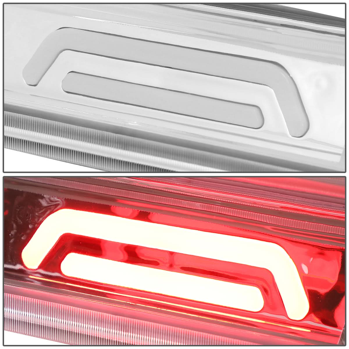 14-20 Chevy Silverado GMC Sierra 3D LED Chrome 3rd Brake Light