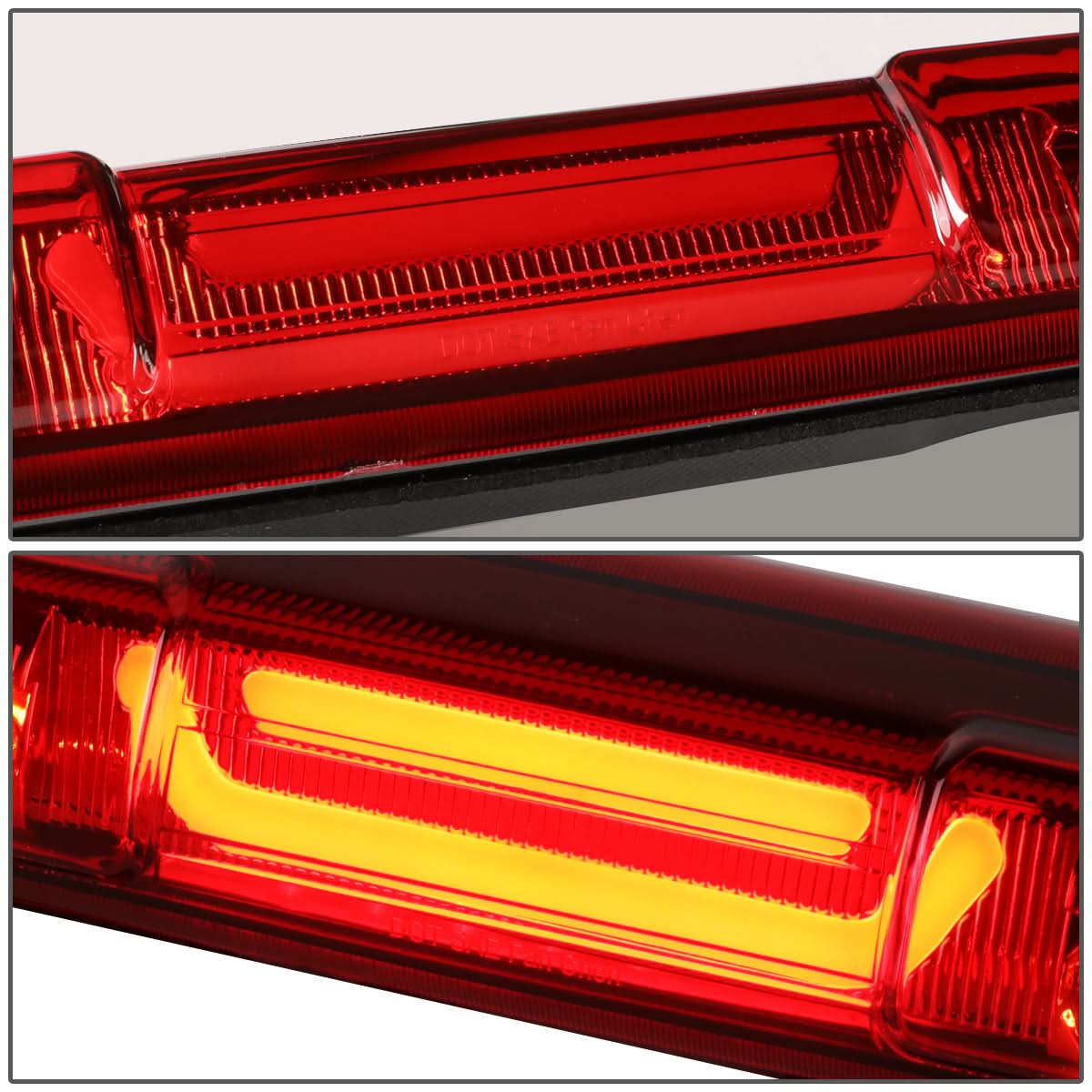 99-07 Chevy Silverado GMC Sierra 3D LED Third Brake Light Red