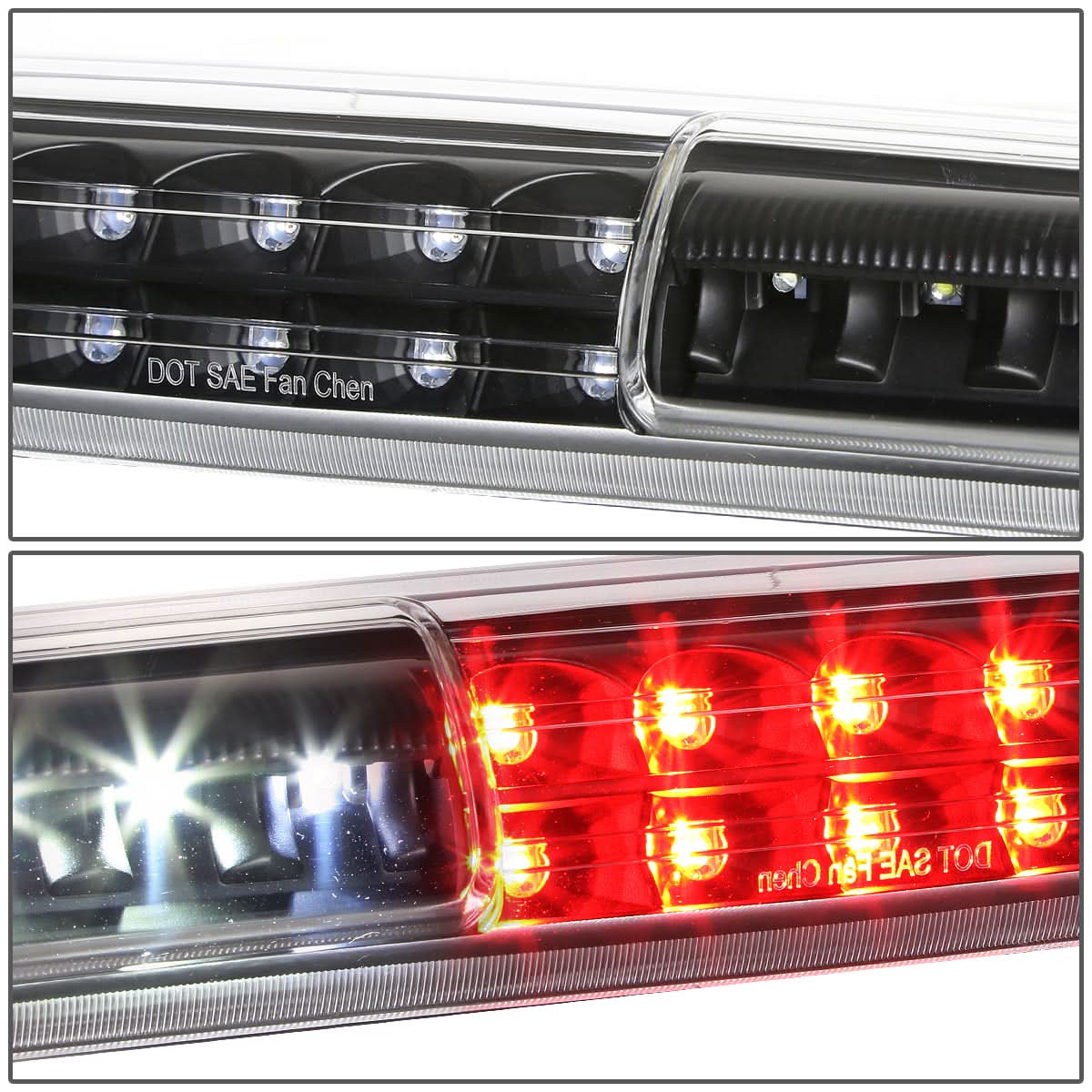 99-07 Chevrolet Silverado GMC Sierra LED 3rd Brake Light - Black