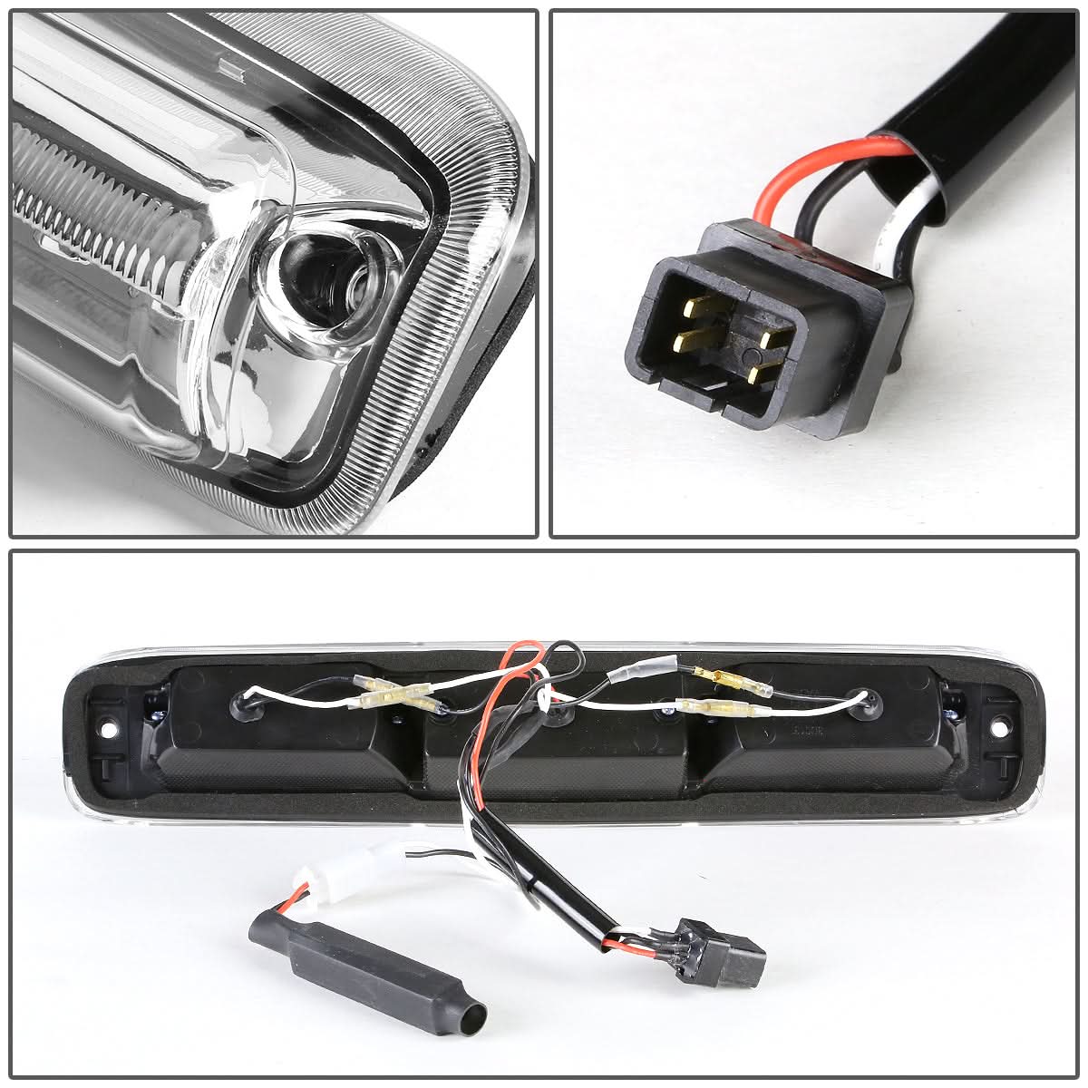 99-06 Chevrolet Silverado GMC Sierra LED 3rd Brake Light Chrome
