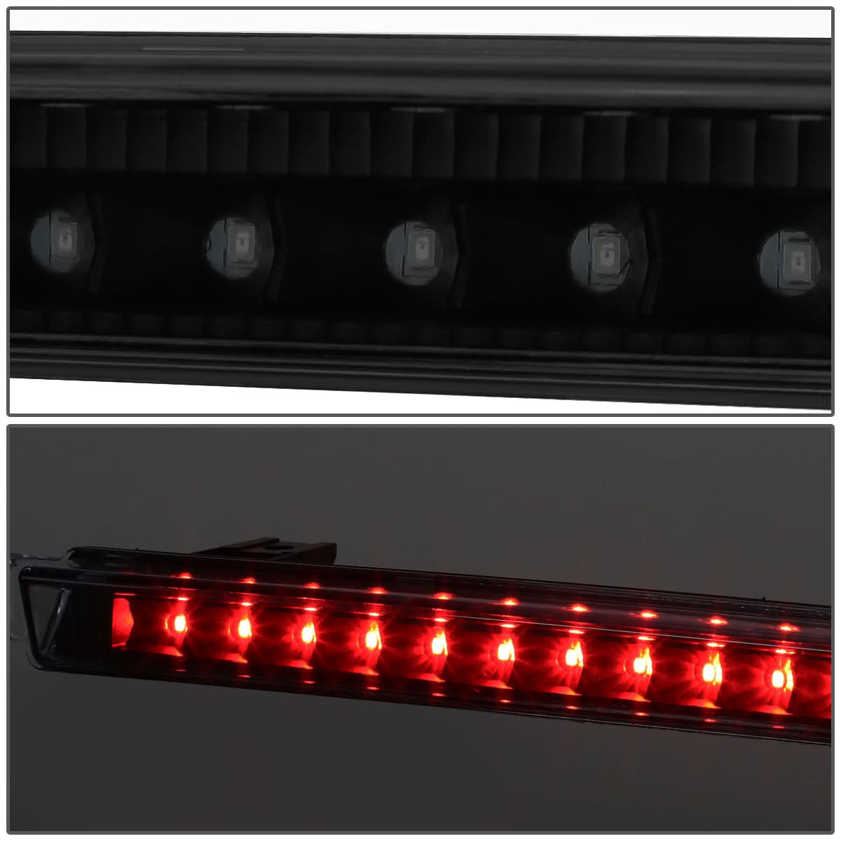 09-17 Chevrolet Traverse / 09-12 GMC Acadia LED 3rd Brake Light - Black/Smoke