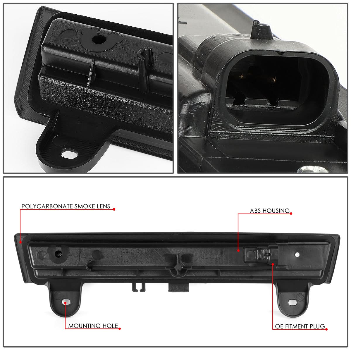 2000-2006 Chevrolet Suburban Tahoe GMC Yukon 3D LED Third Brake Light
