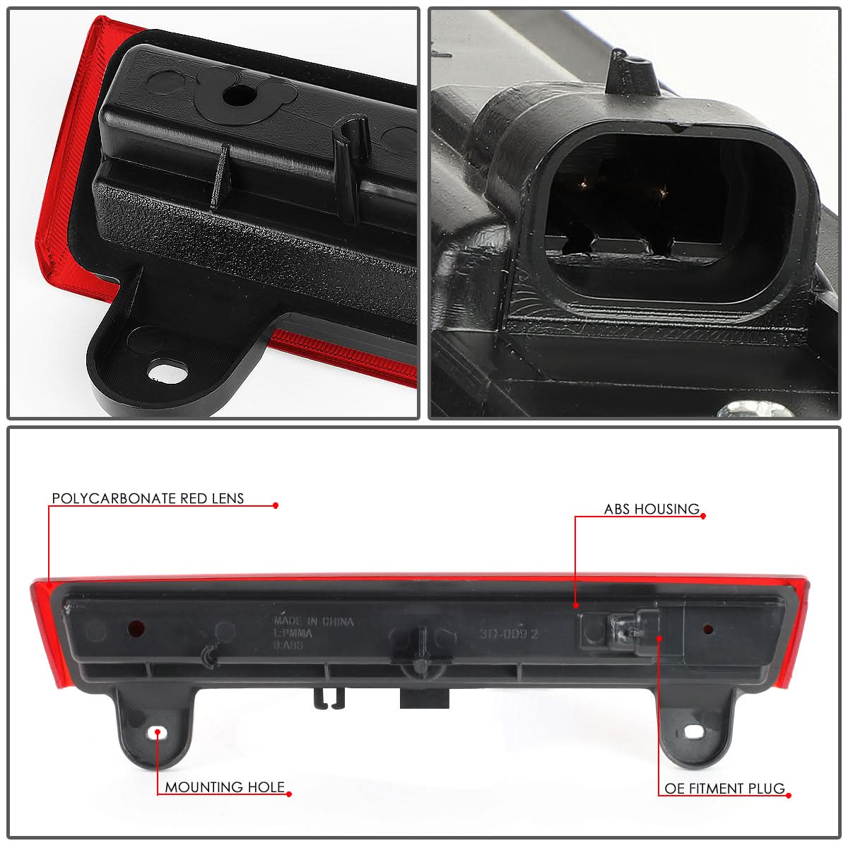 2000-2006 Chevrolet Suburban Tahoe GMC Yukon LED 3rd Brake Light