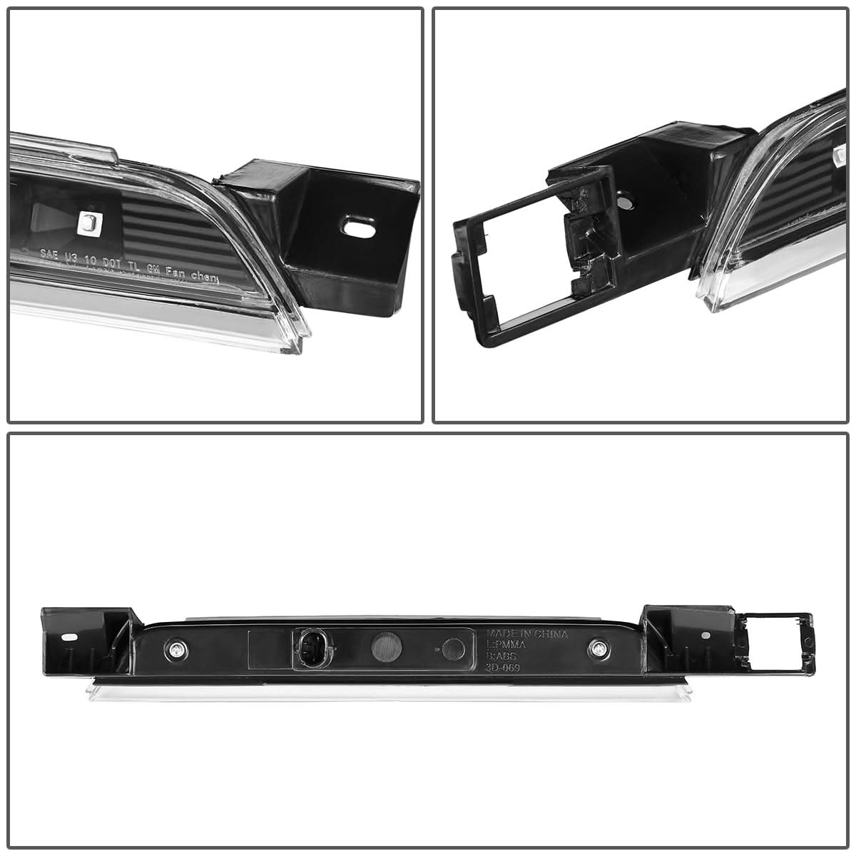 10-17 Chevrolet Equinox / GMC Terrain LED 3rd Brake Light - Black