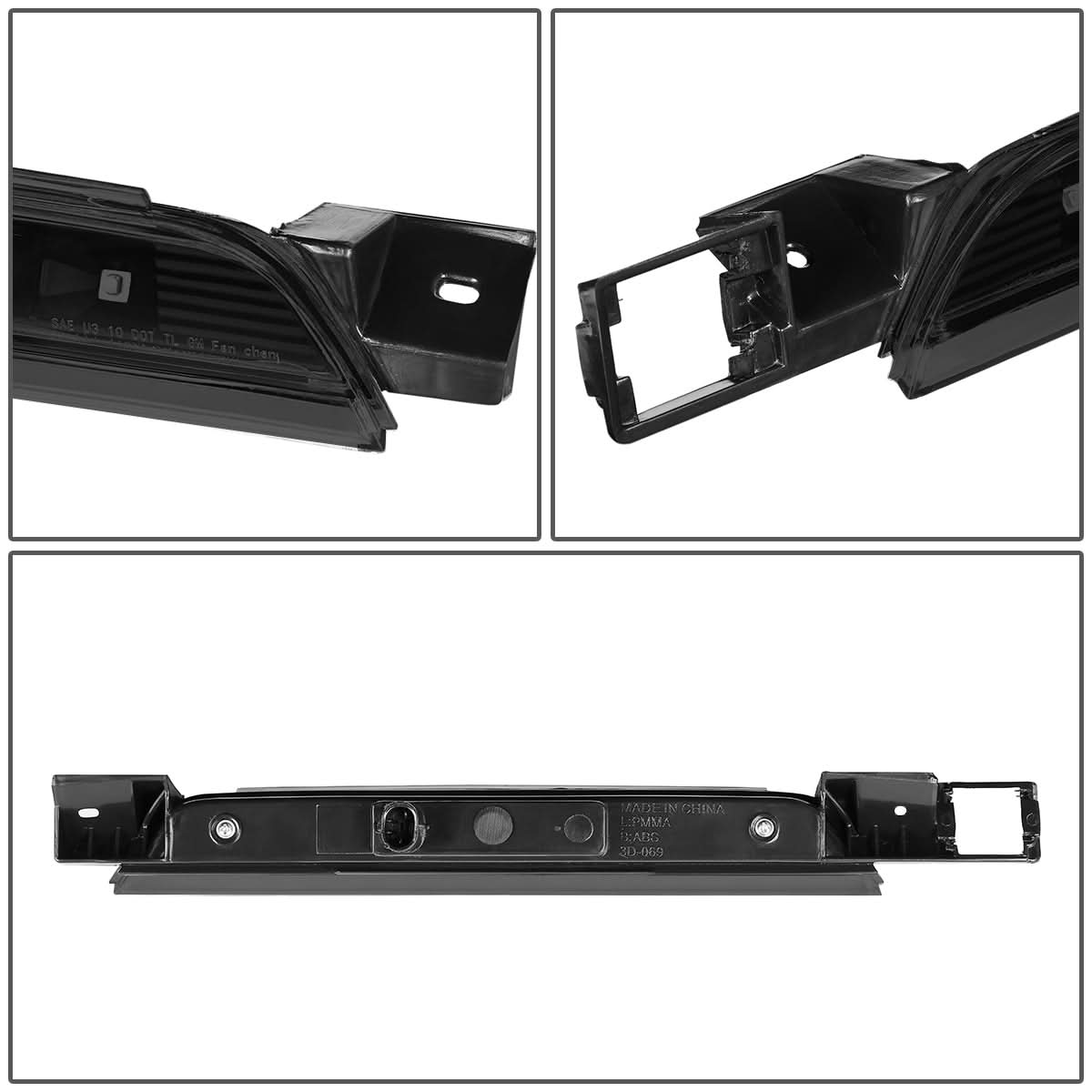 2010-2017 Chevrolet Equinox LED 3rd Brake Light - Black/Smoke