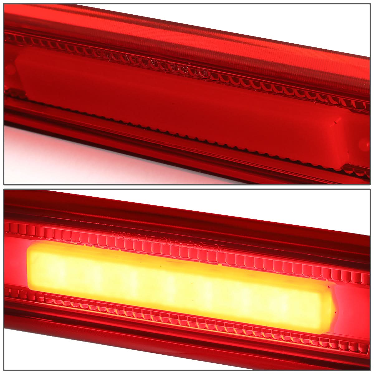 06-10 Jeep Commander 3D LED Third Brake Light - Red