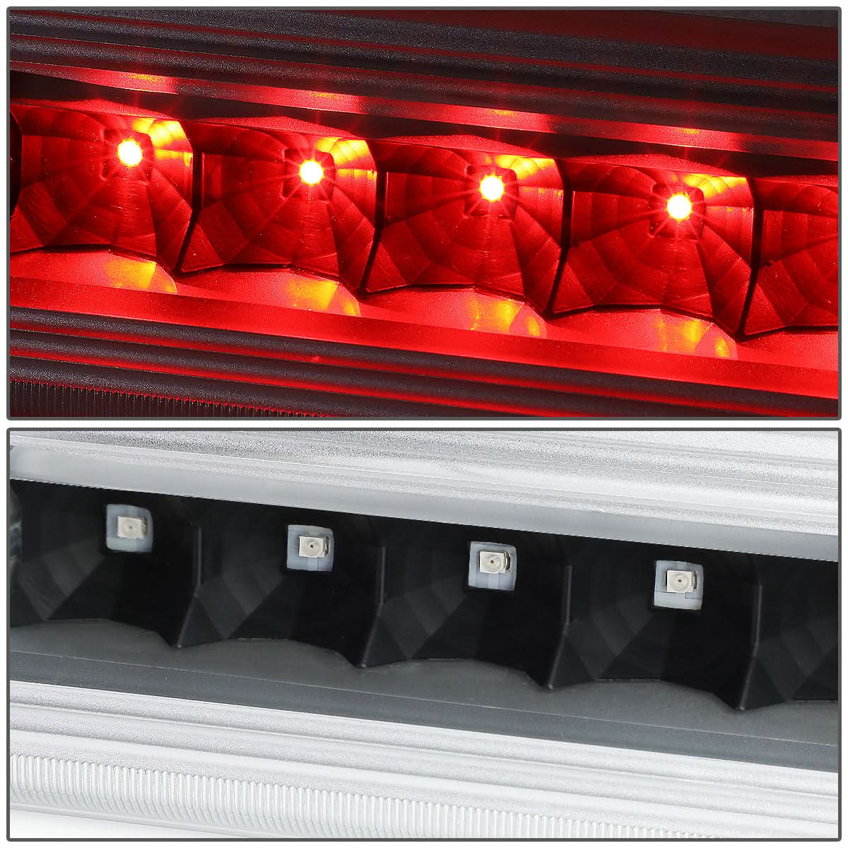 2008-2012 Jeep Liberty LED Third Brake Light - Black