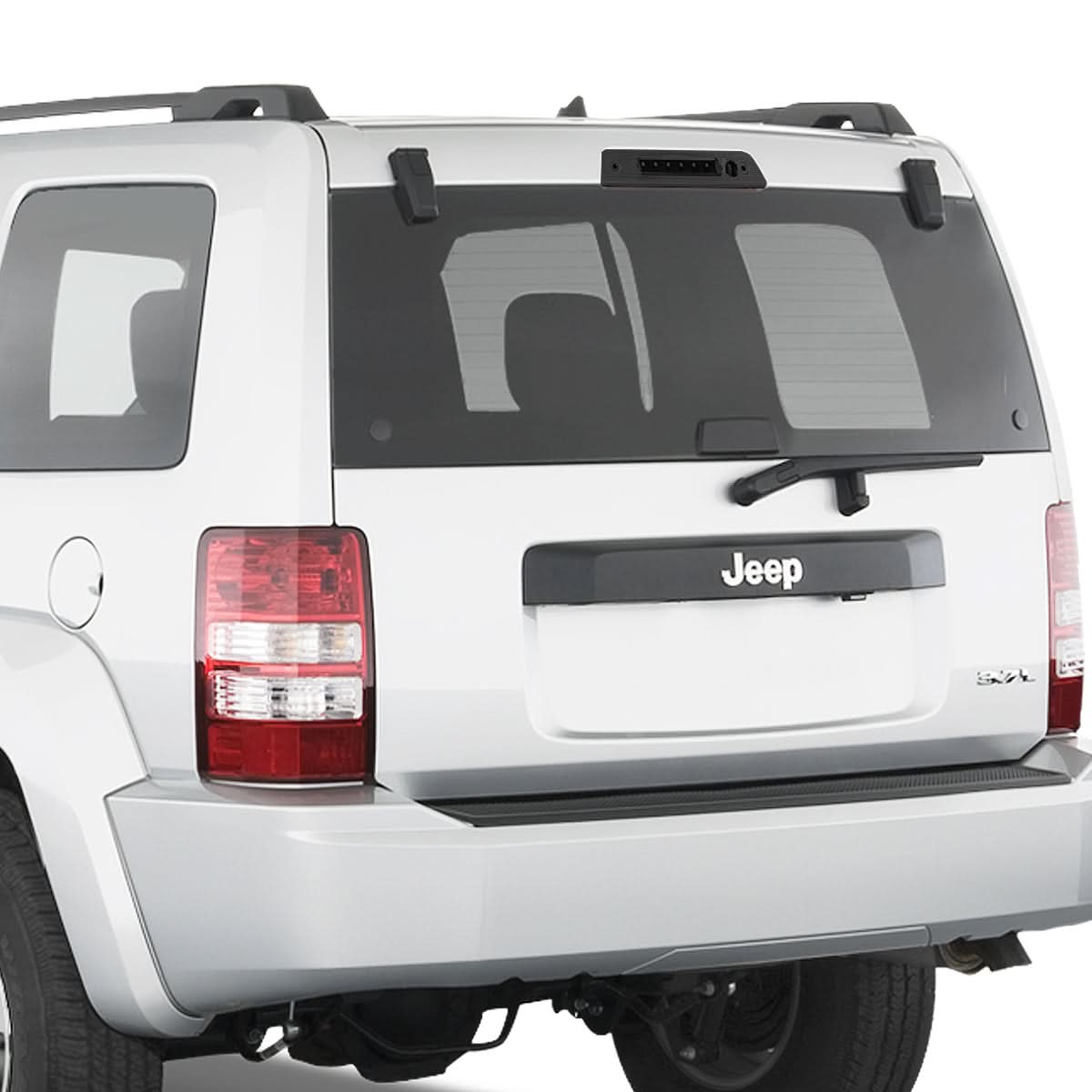2008-2012 Jeep Liberty LED Third Brake Light - Black Smoke