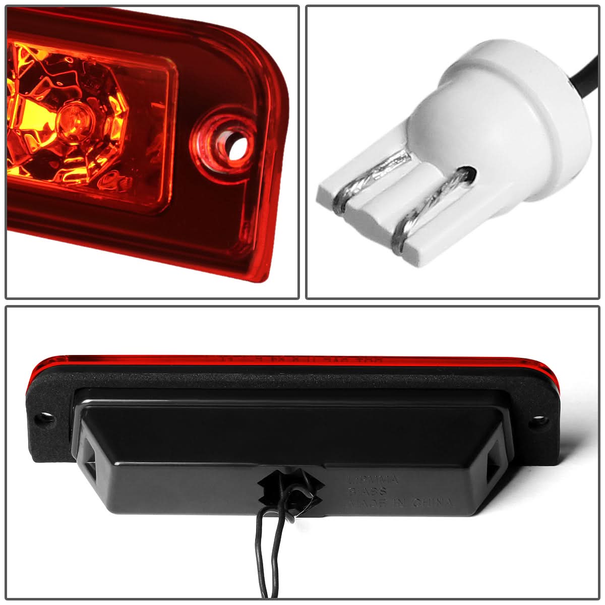 1997-2006 Jeep Wrangler LED Third Brake Light - Red