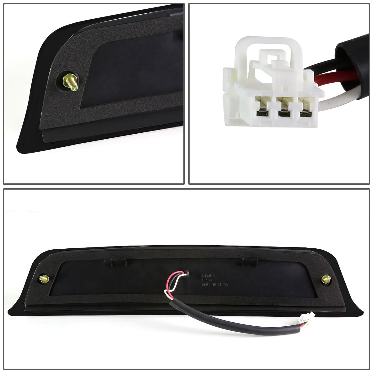 04-15 Nissan Titan / 05-21 Frontier LED 3rd Brake Light - Black/Smoke
