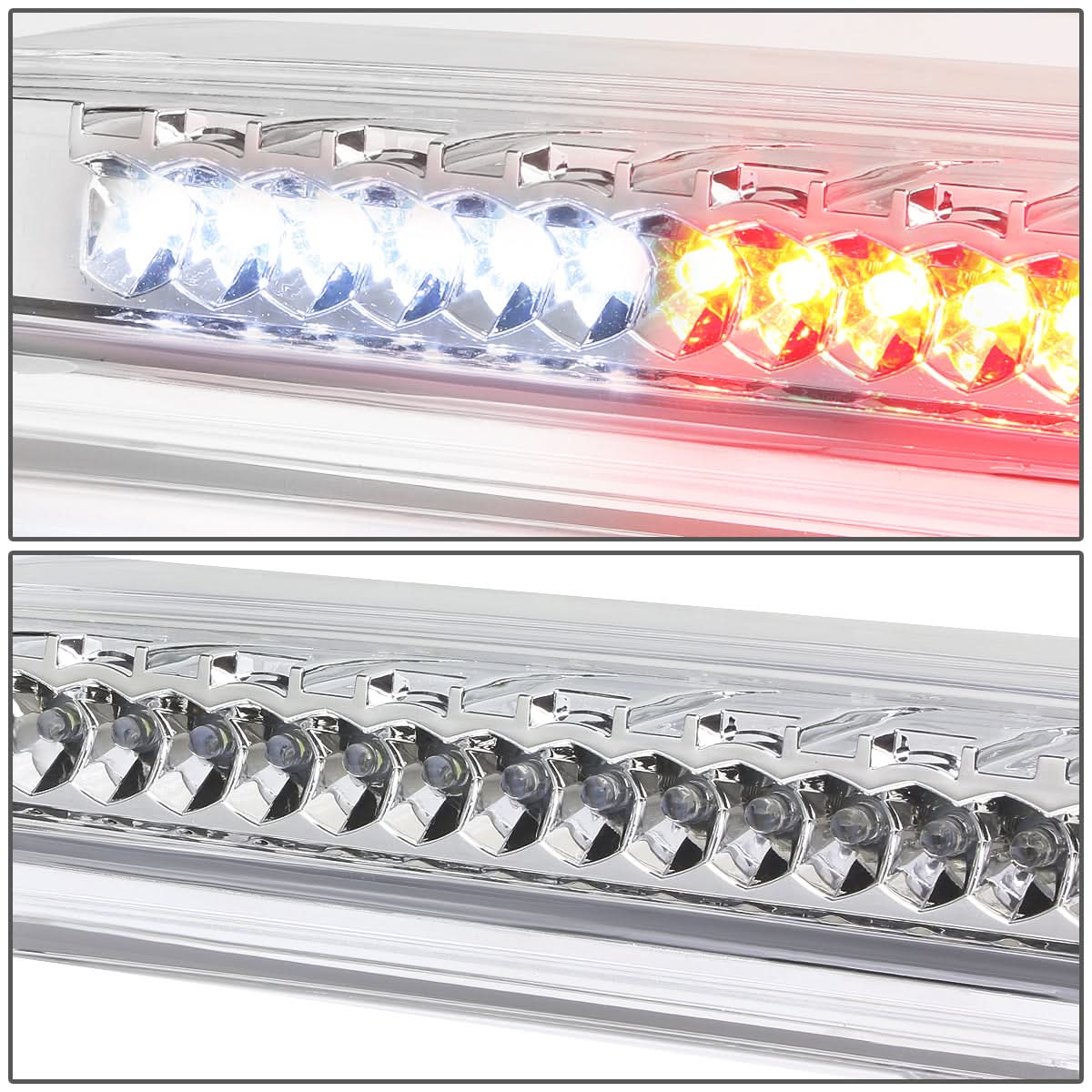 04-15 Nissan Titan / 05-21 Frontier LED 3rd Brake Light - Chrome