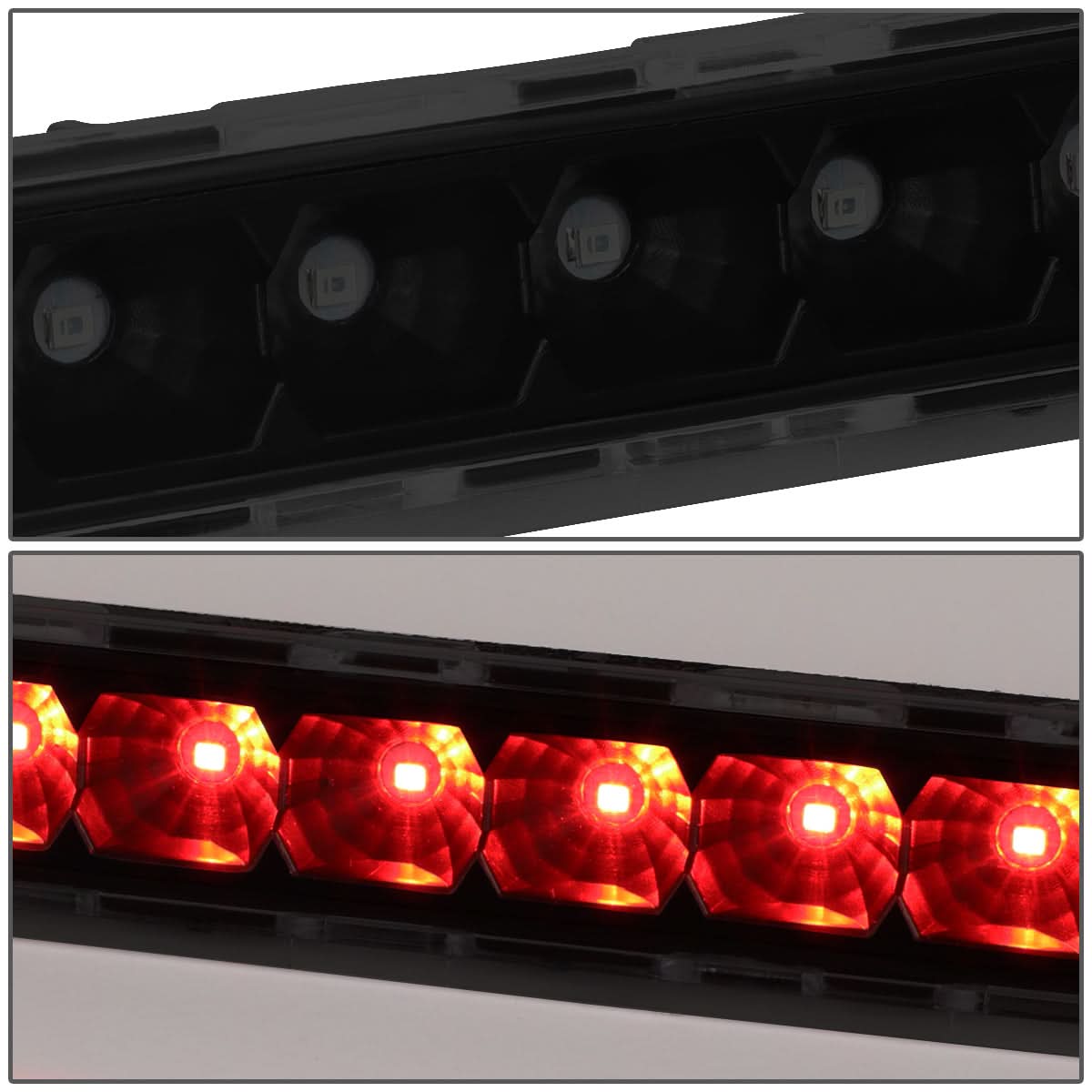 01-04 Nissan Pathfinder / 01-03 Infiniti QX4 LED 3rd Brake Light - Black/Smoke