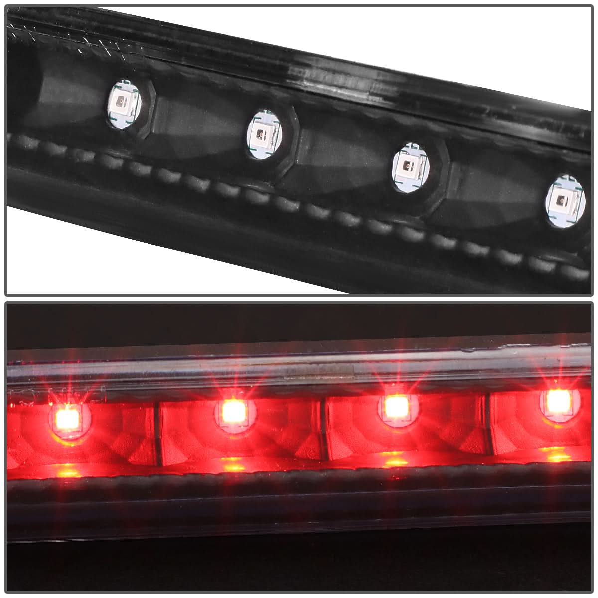 2014-2019 Nissan Rogue LED Third Brake Light - Black