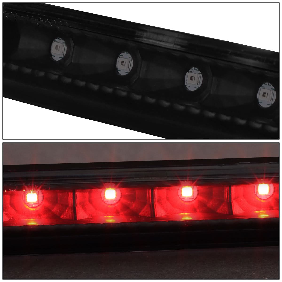2014-2019 Nissan Rogue LED Third Brake Light - Black Smoke