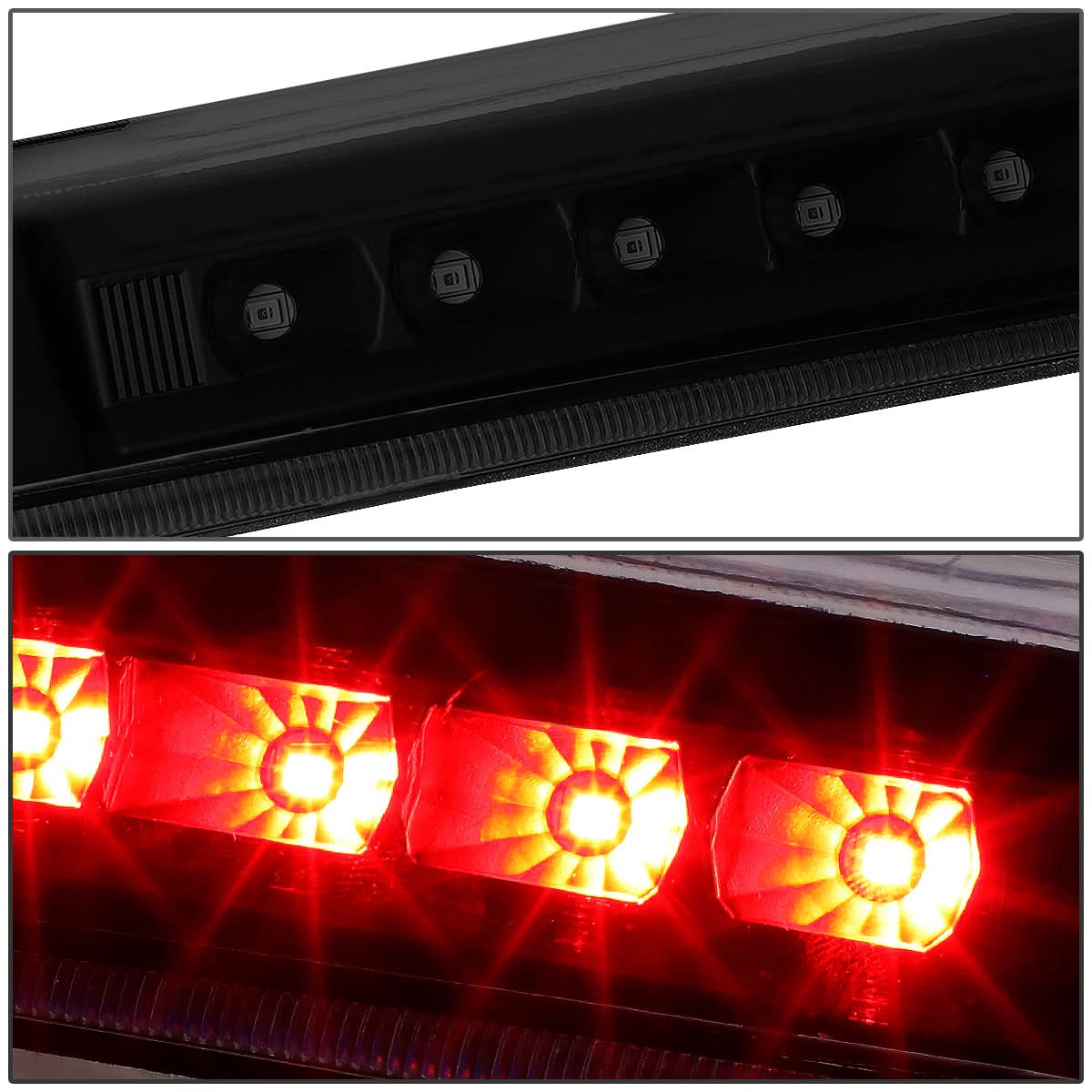 98-07 Toyota Land Cruiser 3rd Brake Light LED Black Smoke