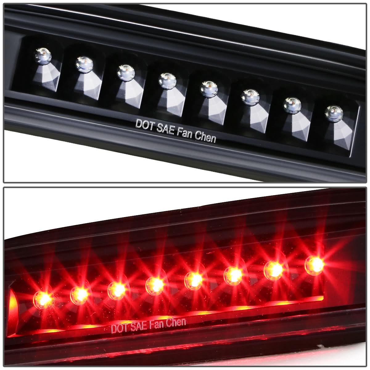 95-Present Toyota Tacoma LED 3rd Brake Light - Black