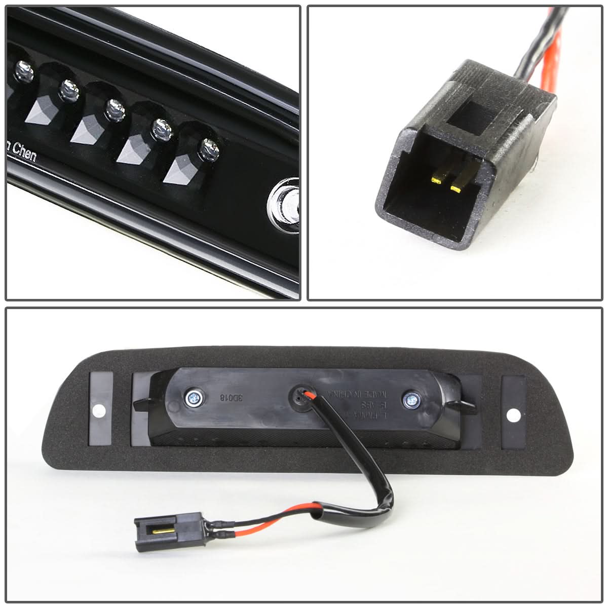 95-Present Toyota Tacoma LED 3rd Brake Light - Black