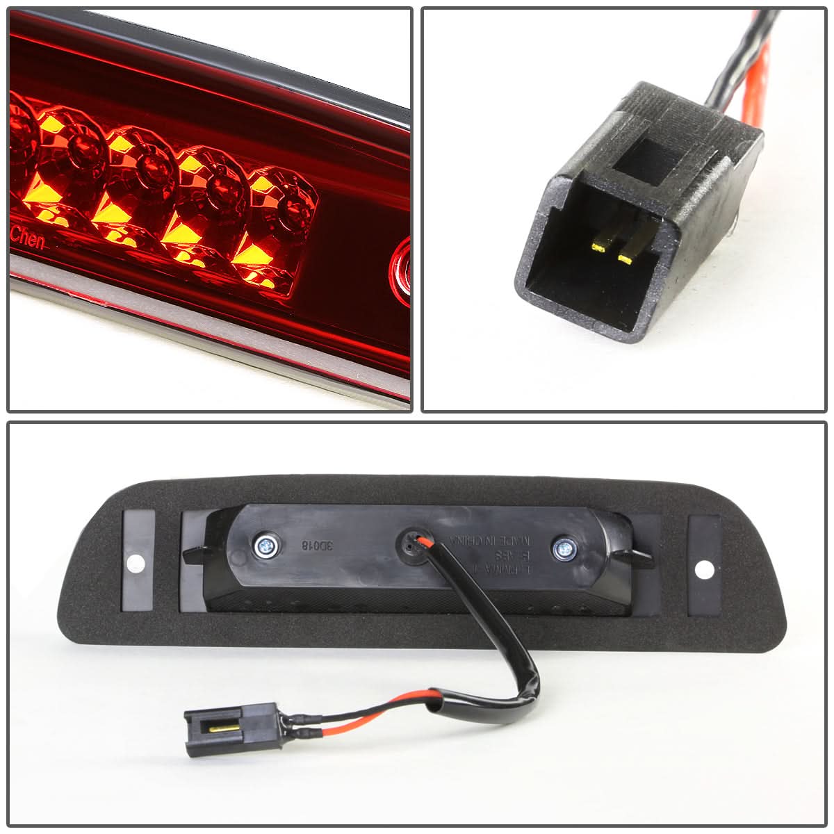 1995-2015 Toyota Tacoma LED Third Brake Light Red