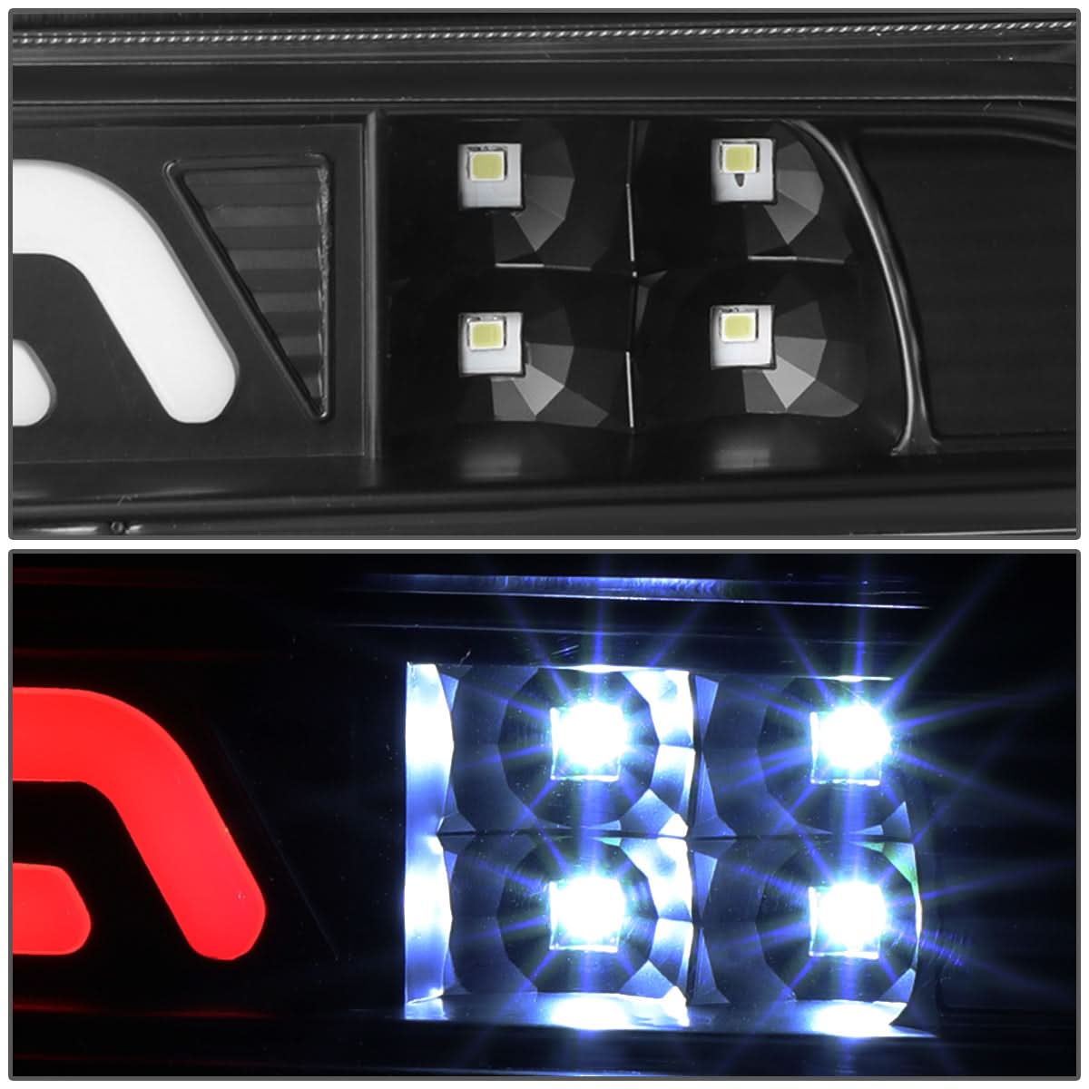 07-18 Toyota Tundra 3D LED Third Brake Light - Black
