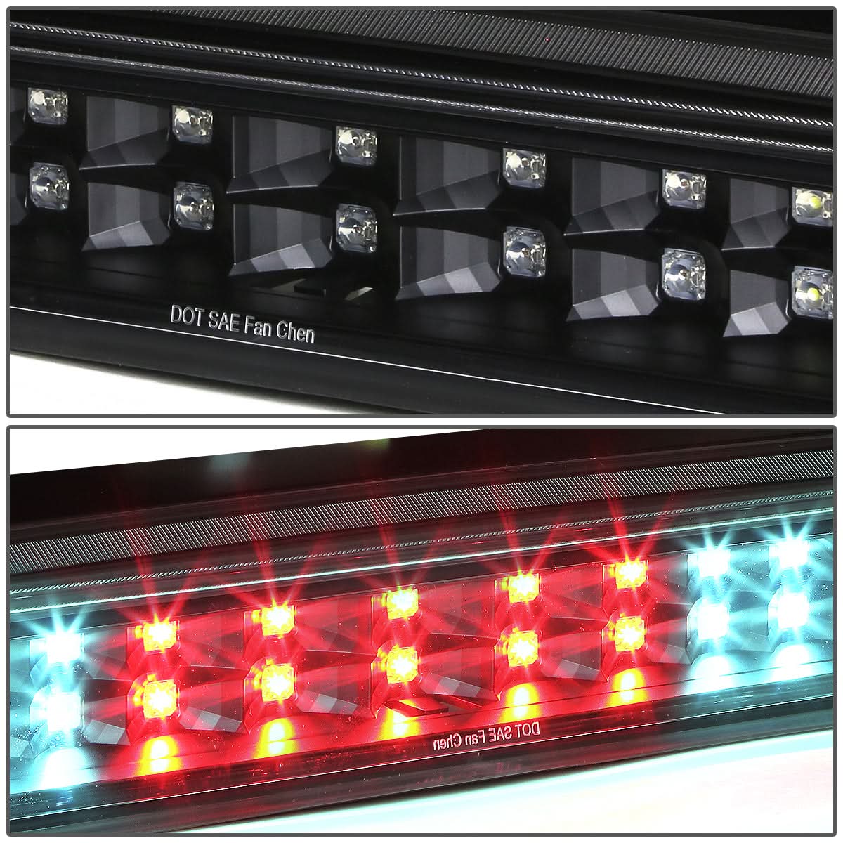 2007-2016 Toyota Tundra LED 3rd Brake Light - Black